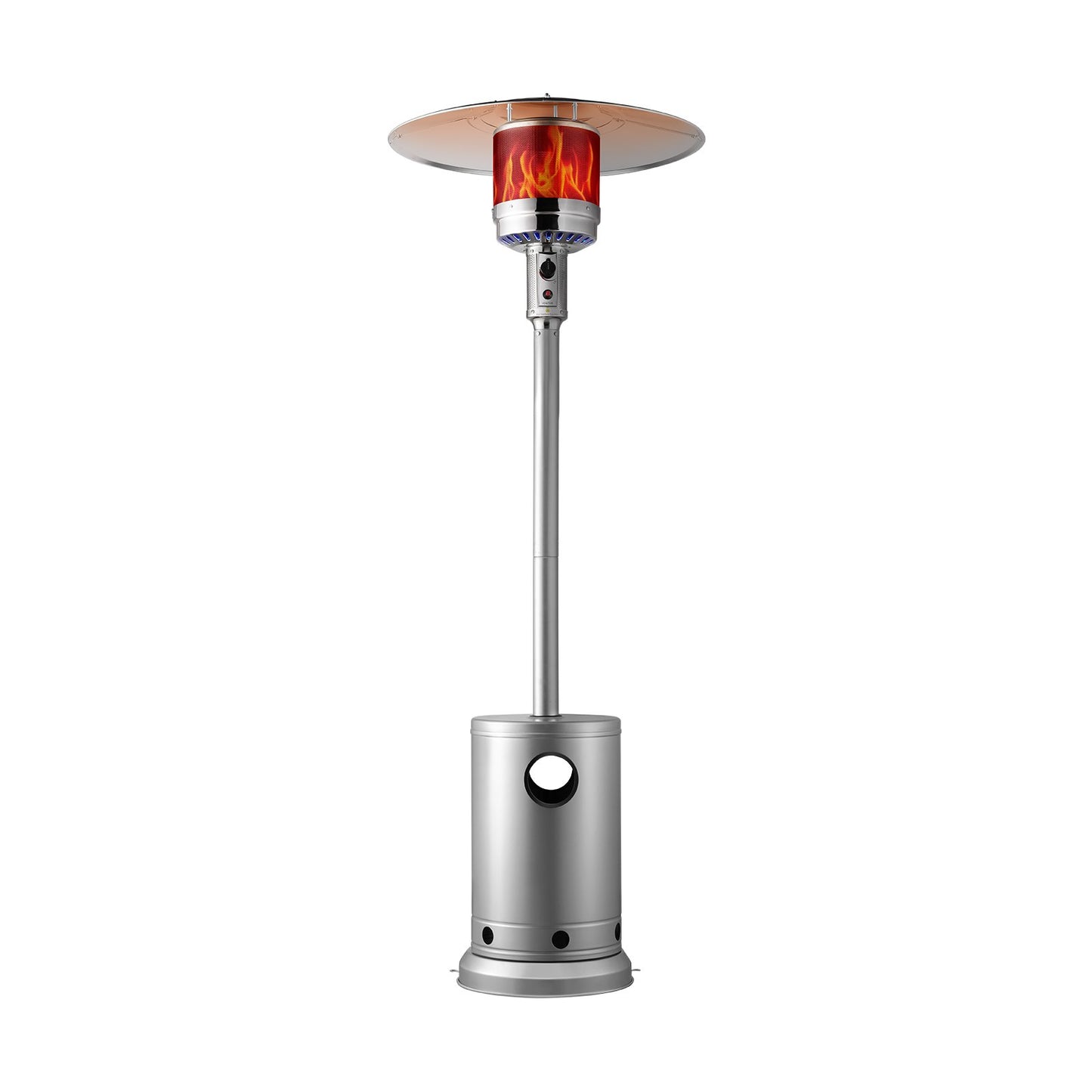 VEVOR Patio Heater for Outdoor Use, 50000BTU Propane Heater Tall Hammered With Round Table,-$130