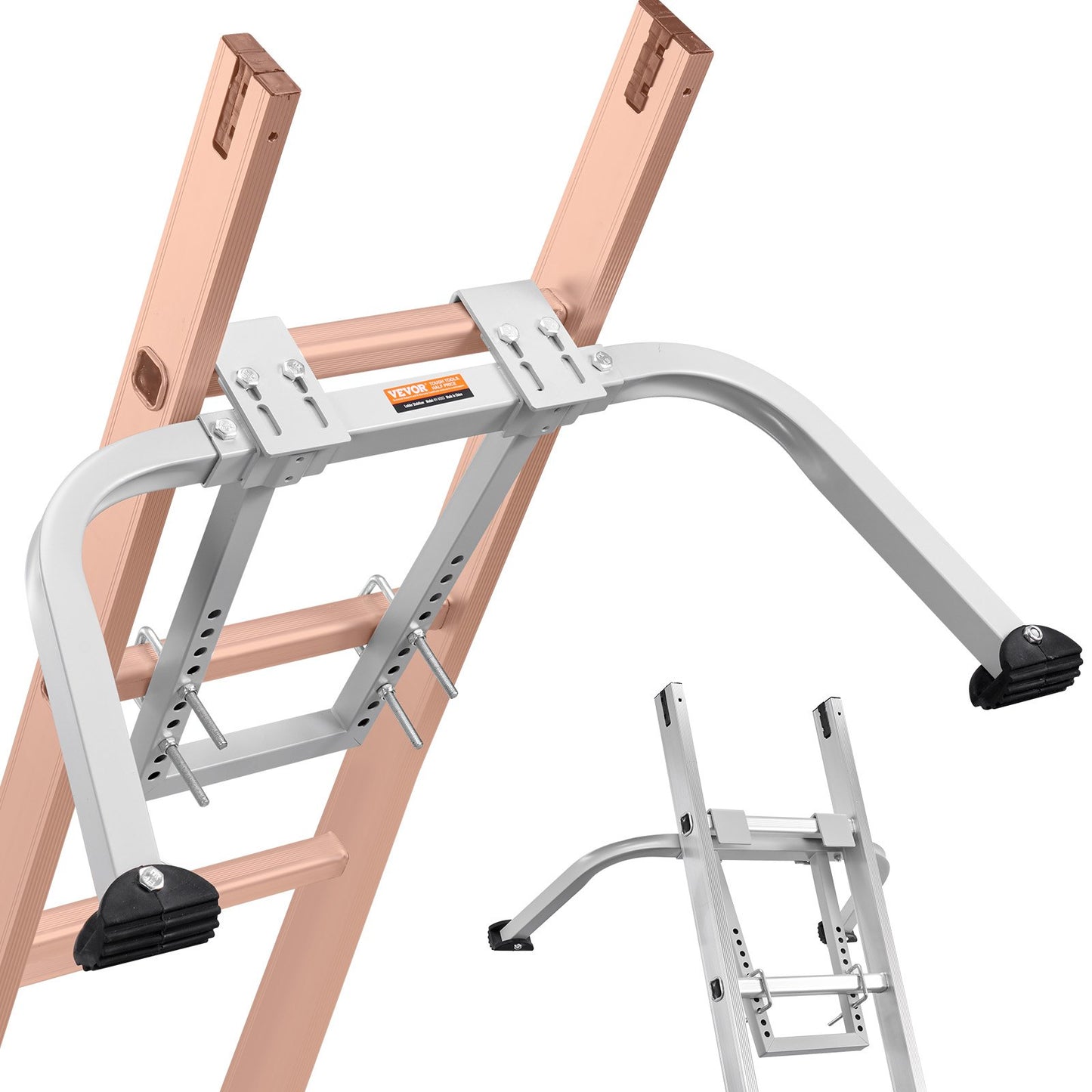 VEVOR Ladder Stabilizer, Heavy Duty Steel Ladder Roof Hook, Ladder Stabilizer with Wing Span,-$45