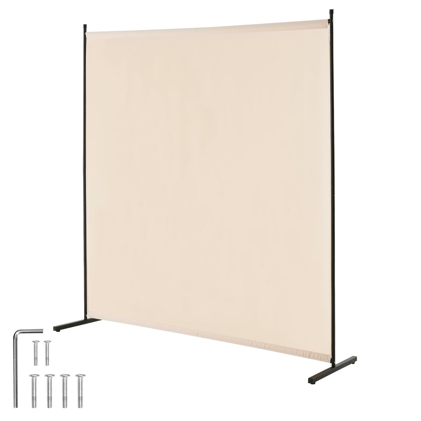VEVOR Room Divider, Single Panel Room Divider, 6FT Privacy Screen Indoor, Partition Divider,-$30