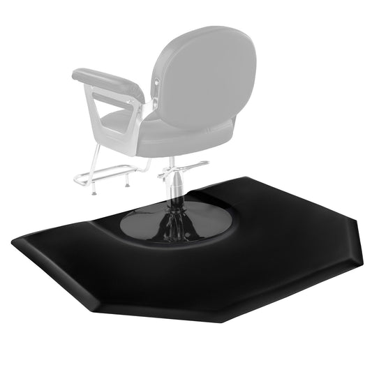 VEVOR Salon Mat for Hair Stylist, 4 x 5 FT Hexagon Salon Chair Mat Anti Fatigue, 1-inch Thickened,-$85
