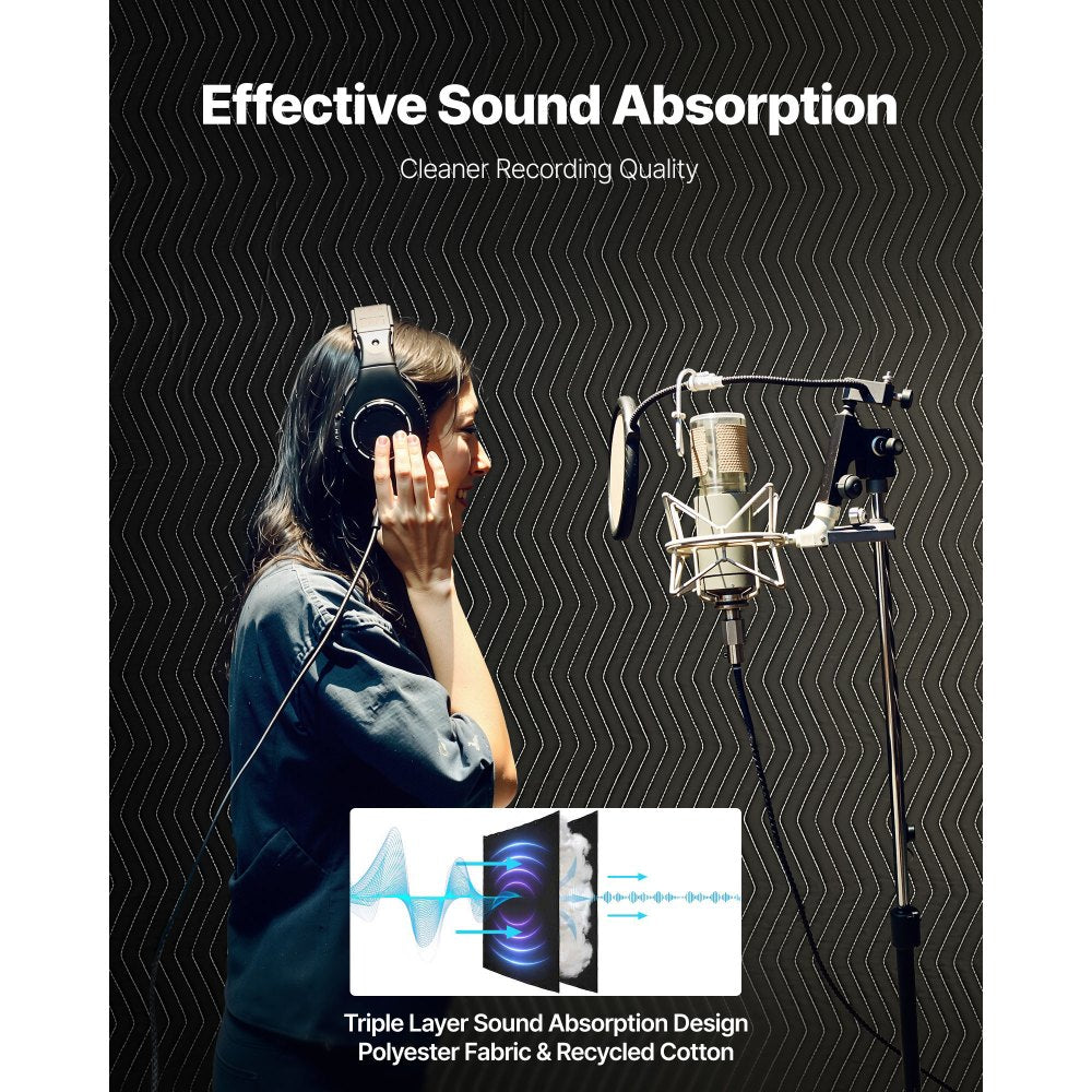 VEVOR Sound Dampening Blankets, Soundproof Curtains with 80 x 48 in, Soundproof Blanket,-$20