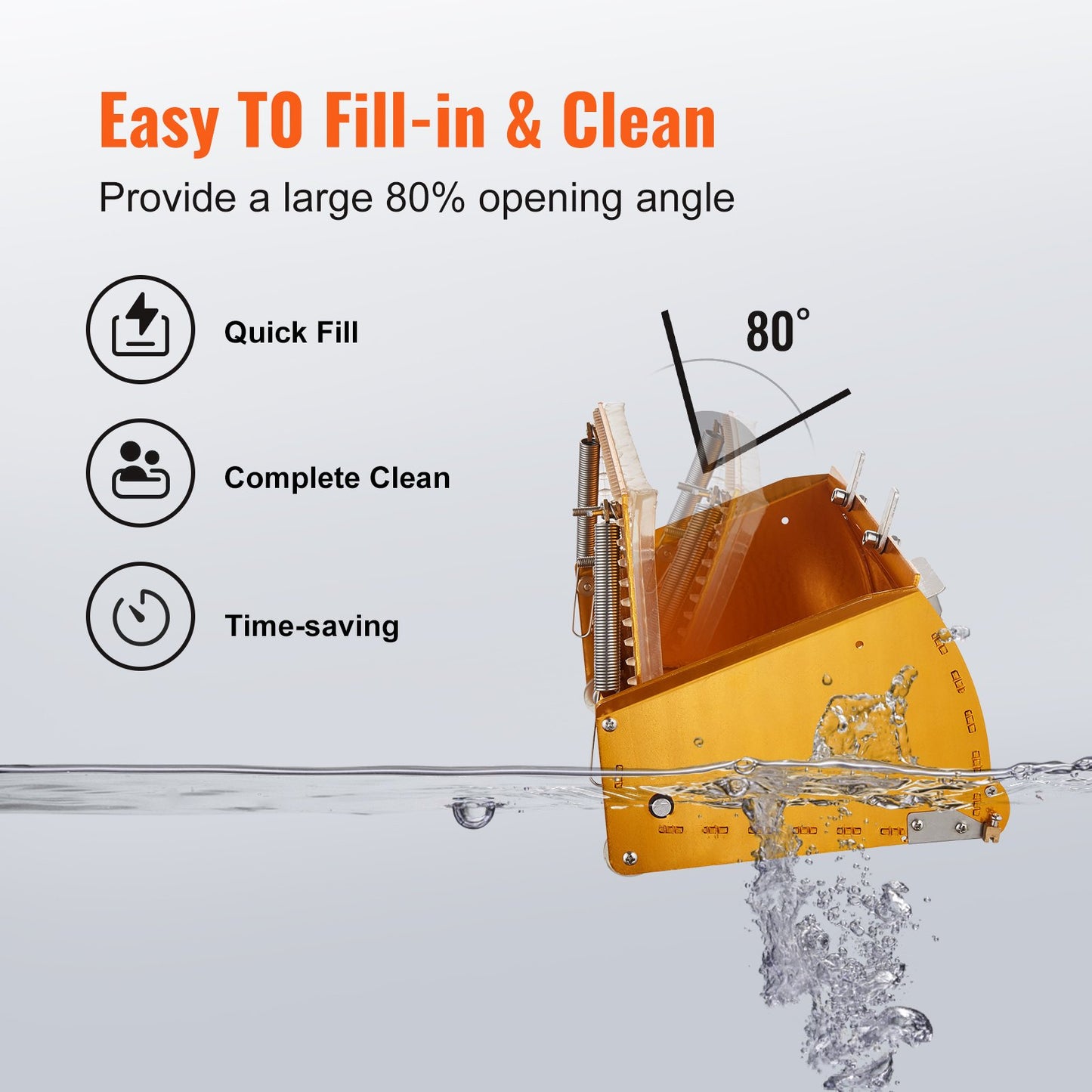 VEVOR Drywall Flat Box, 10-Inch Wide Quick Clean, Aluminum Finishing Mud Box for Plasterboard,-$60