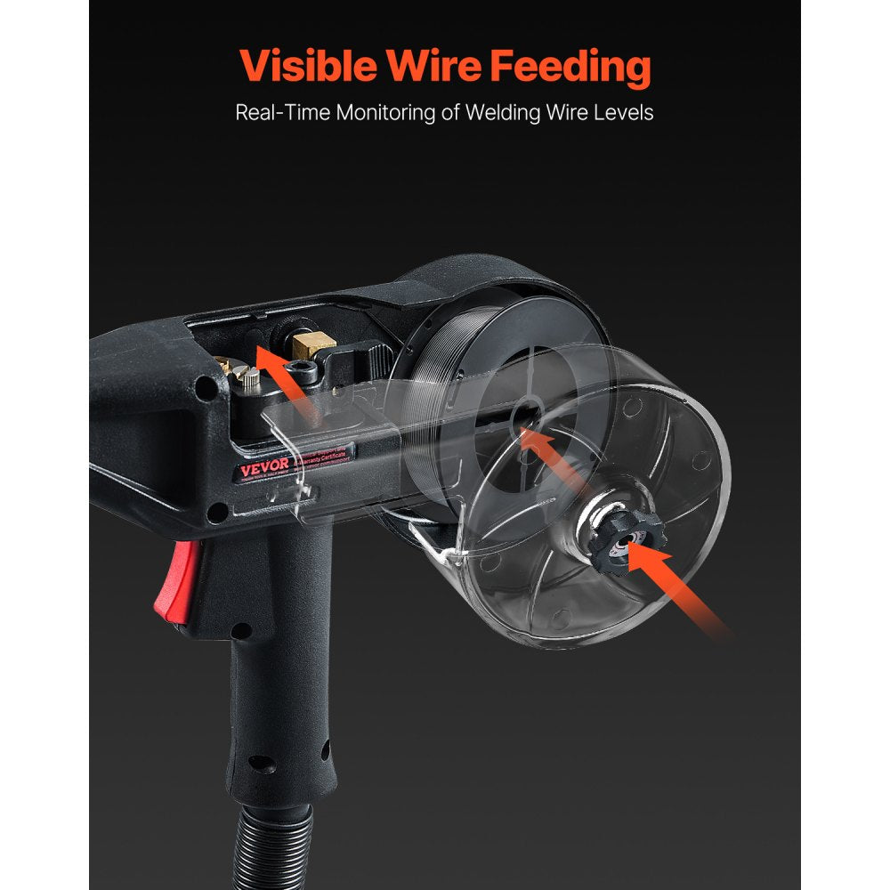 VEVOR 200Amp Spool Gun with 10FT Cable, Compatible with W Weldpro MlG200GDsv200/MIG155GD,-$85