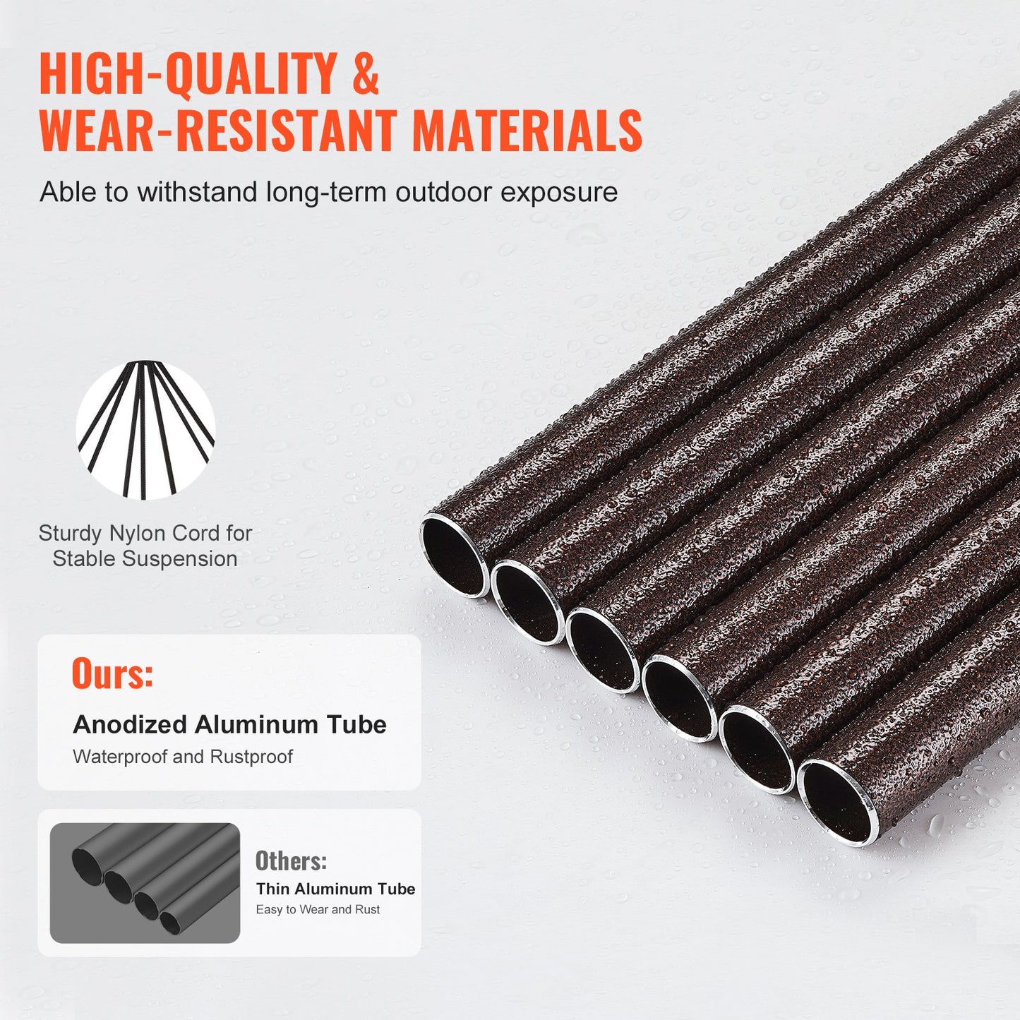 VEVOR Wind Chimes for Outside, 45 in, Deep Tone Wind Chimes with 6 Tubes,Memorial Wind Chimes,-$35