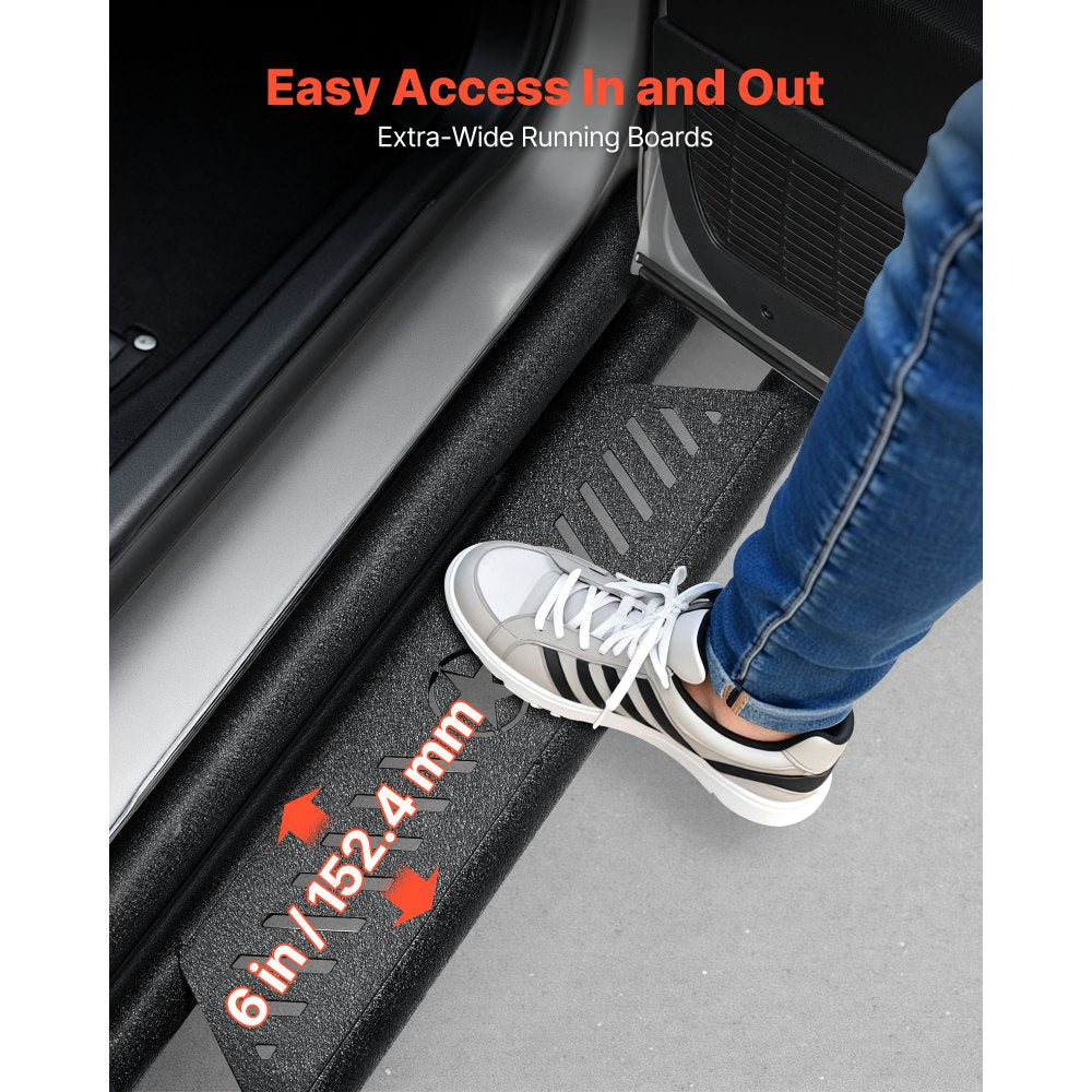 VEVOR Running Boards, 6 Inches Side Steps Compatible with 2019-2025 Dodge Ram 1500 Crew Cab,-$200