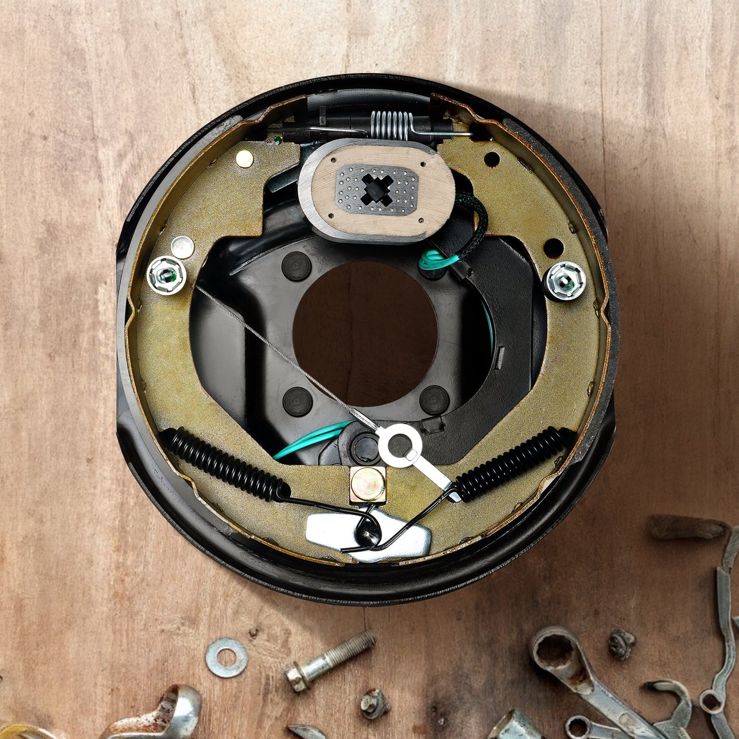 VEVOR Electric Trailer Brake Assembly, 10" x 2-1/4", 1 Pair Self-Adjusting Electric Brakes,-$55