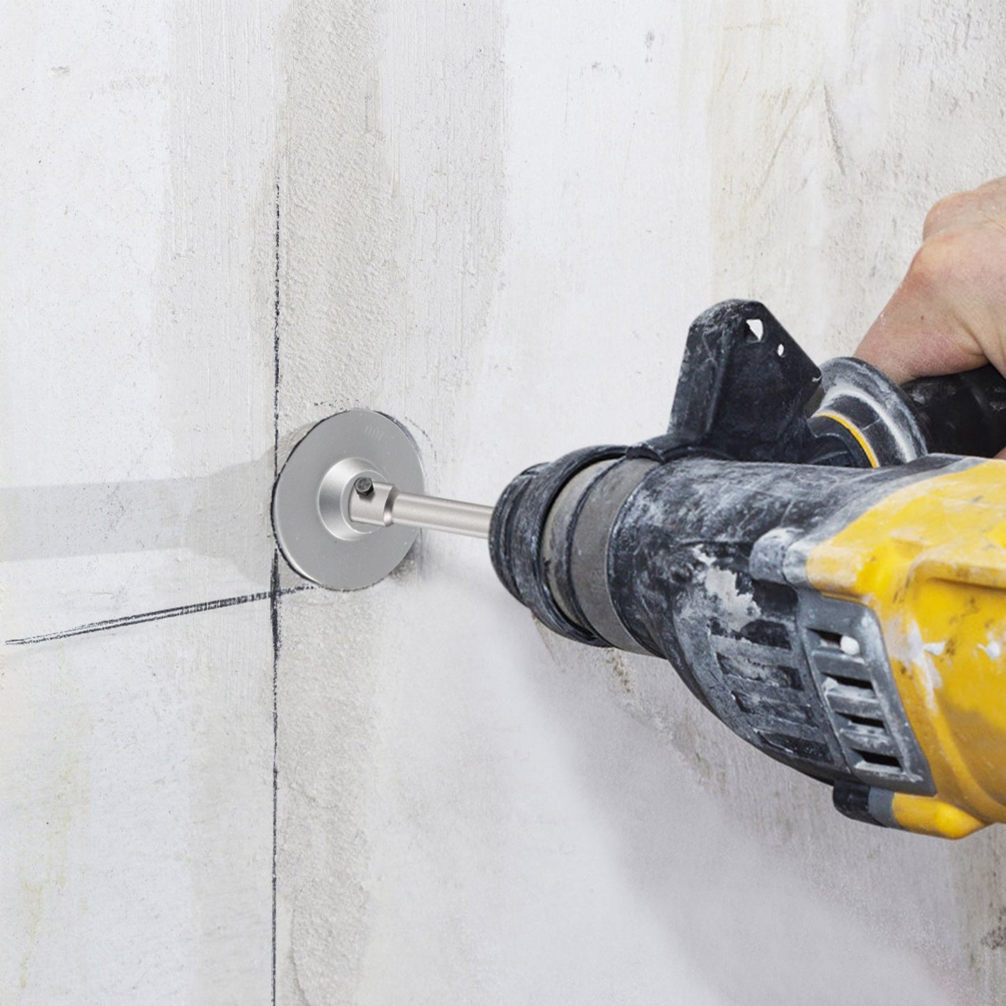 VEVOR Concrete Hole Saw Kit, 30/40/65/80/100mm Drill Bit Set SDS Plus or SDS Max Shank Wall Hole,-$50