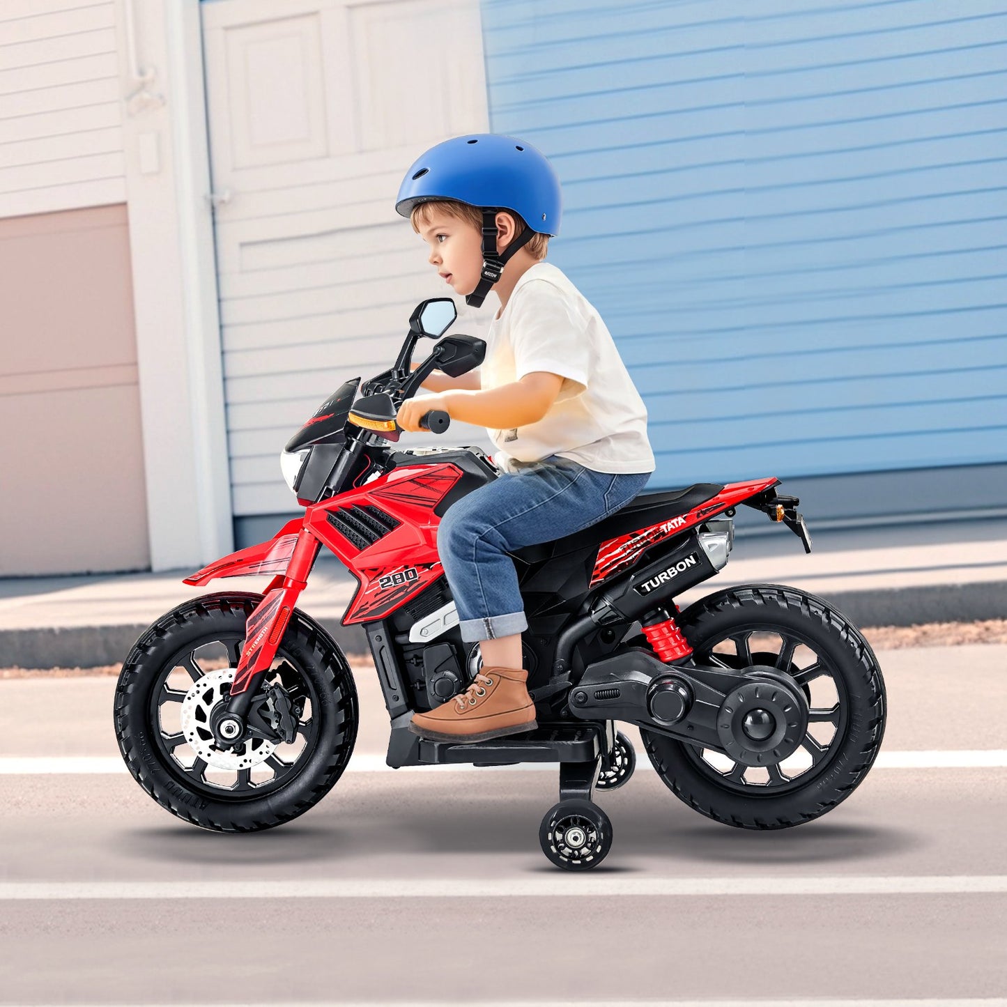 VEVOR Kids Ride On Motorcycle, 12V Battery Powered Electric Motorcycle with Speed Up to 3mph,-$90