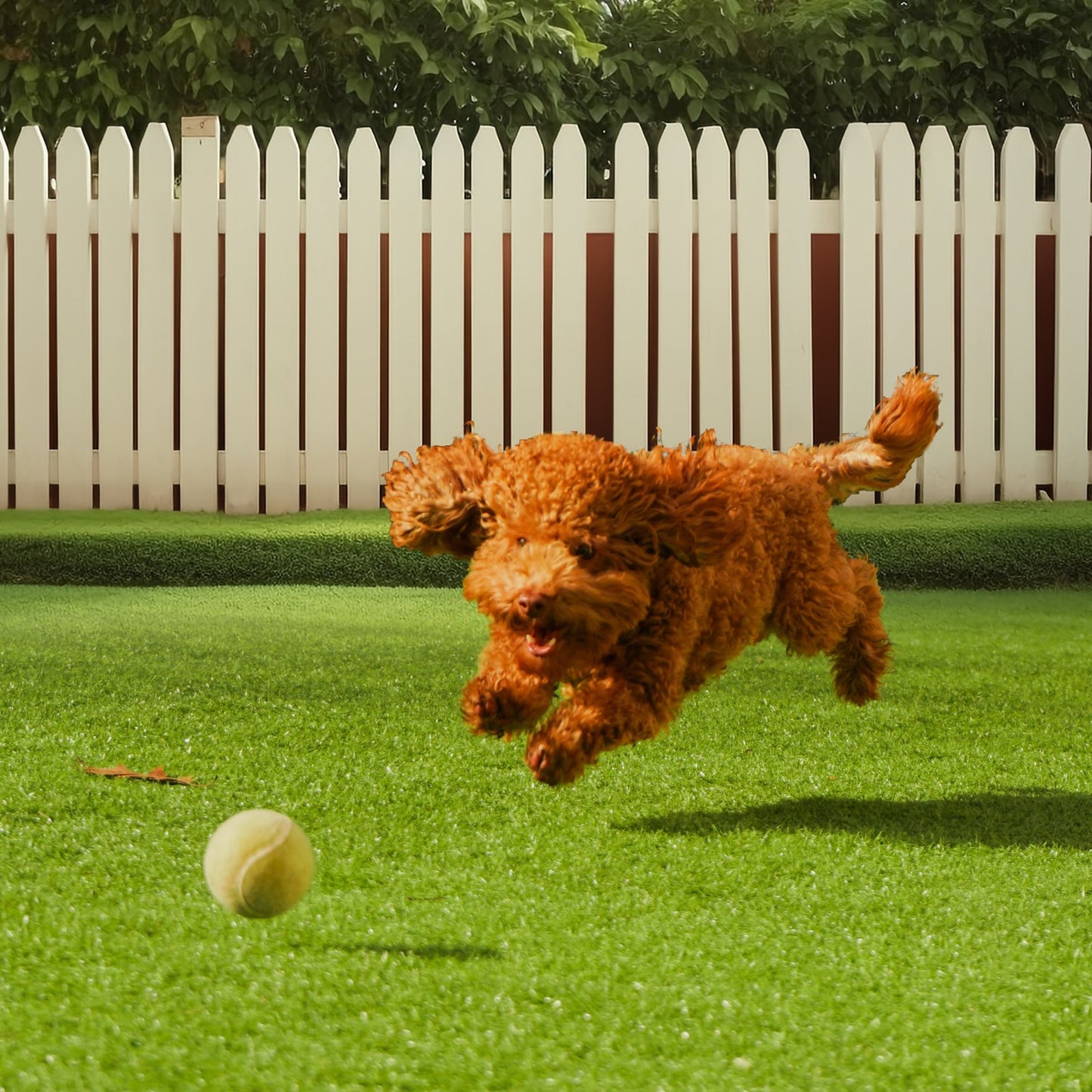 VEVOR Artifical Grass, 3 x 5 ft Rug Green Turf, 1.38" Fake Door Mat Outdoor Patio Lawn Decoration,-$30