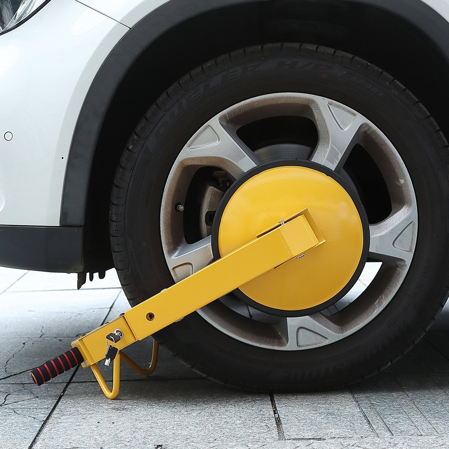 VEVOR Wheel Lock Clamp, 2-Pack Trailer Wheel Lock, Heavy-Duty Anti Theft Tire Lock,-$60