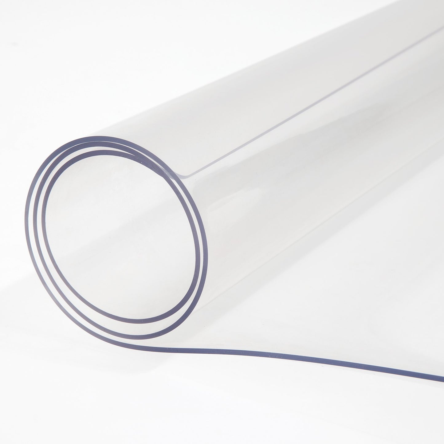 VEVOR Plastic Table Cover 42 x 78 Inch, 2 mm Thick Clear Table Protector, Rectangle Clear Desk Mat,-$35
