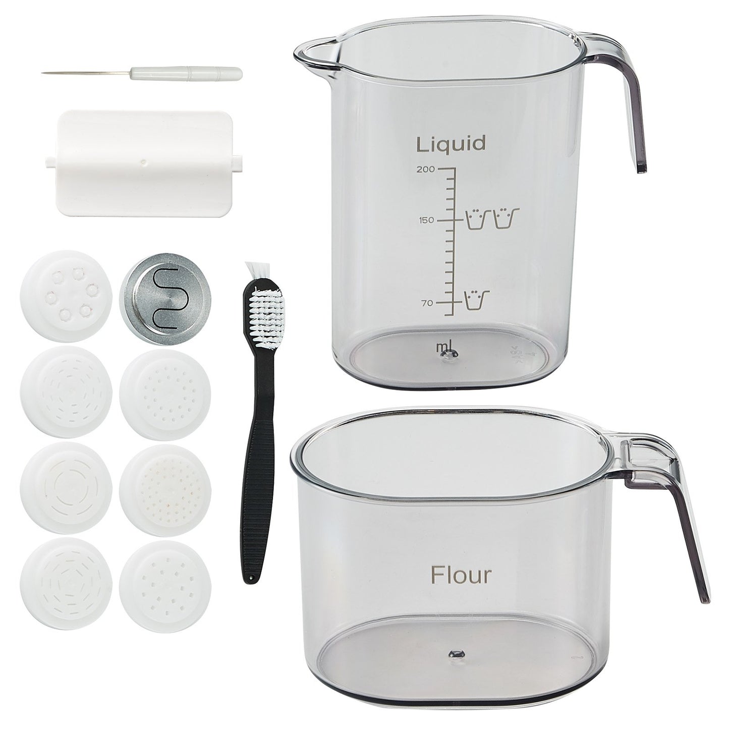 VEVOR Electric Pasta Maker, 150W Automatic Noodle Maker Machine with 8 Pasta Shapes,-$70