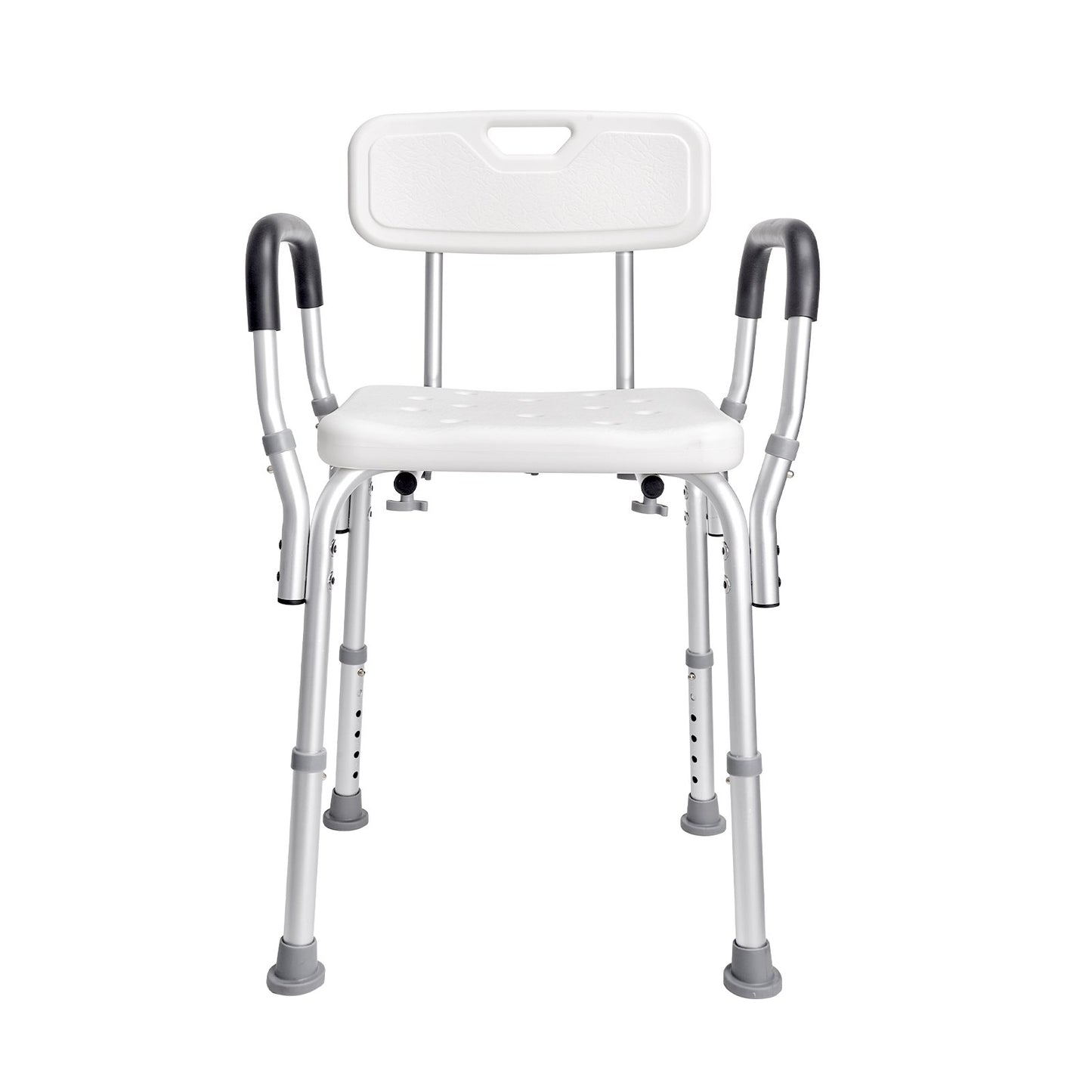 VEVOR Shower Chair, Shower Seat with Back, Adjustable Height Shower Stool, Shower Chair,-$45