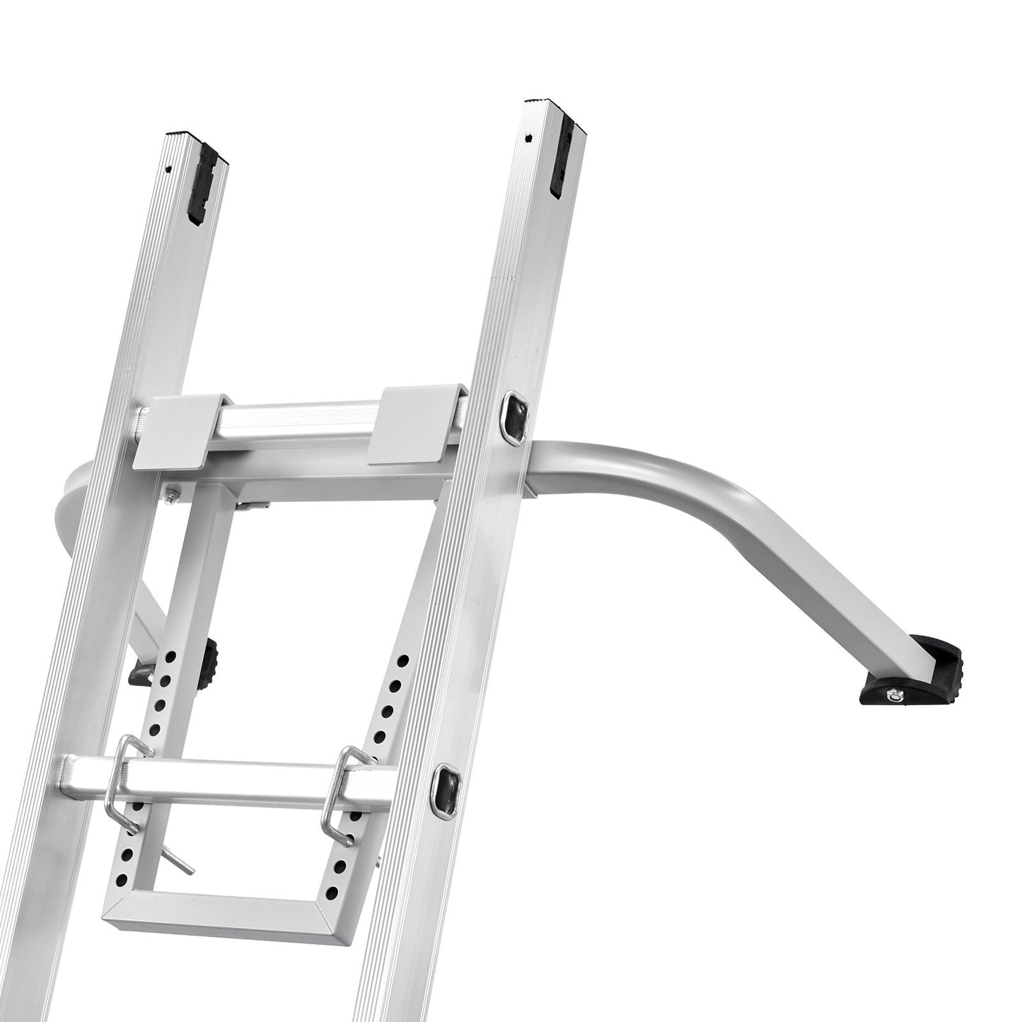 VEVOR Ladder Stabilizer, Heavy Duty Steel Ladder Roof Hook, Ladder Stabilizer with Wing Span,-$45