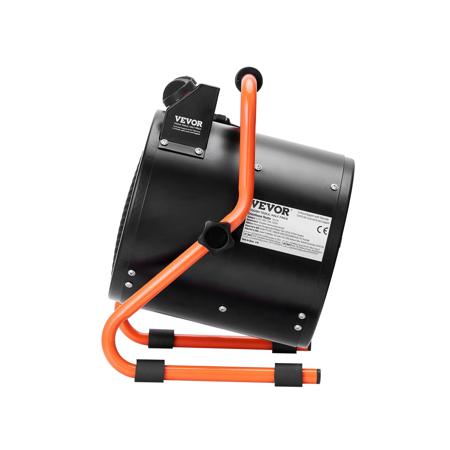 VEVOR Greenhouse Heater, 1500W Fast Heating with Overheat Protection, 2-Speed Setting Small Grow,-$70
