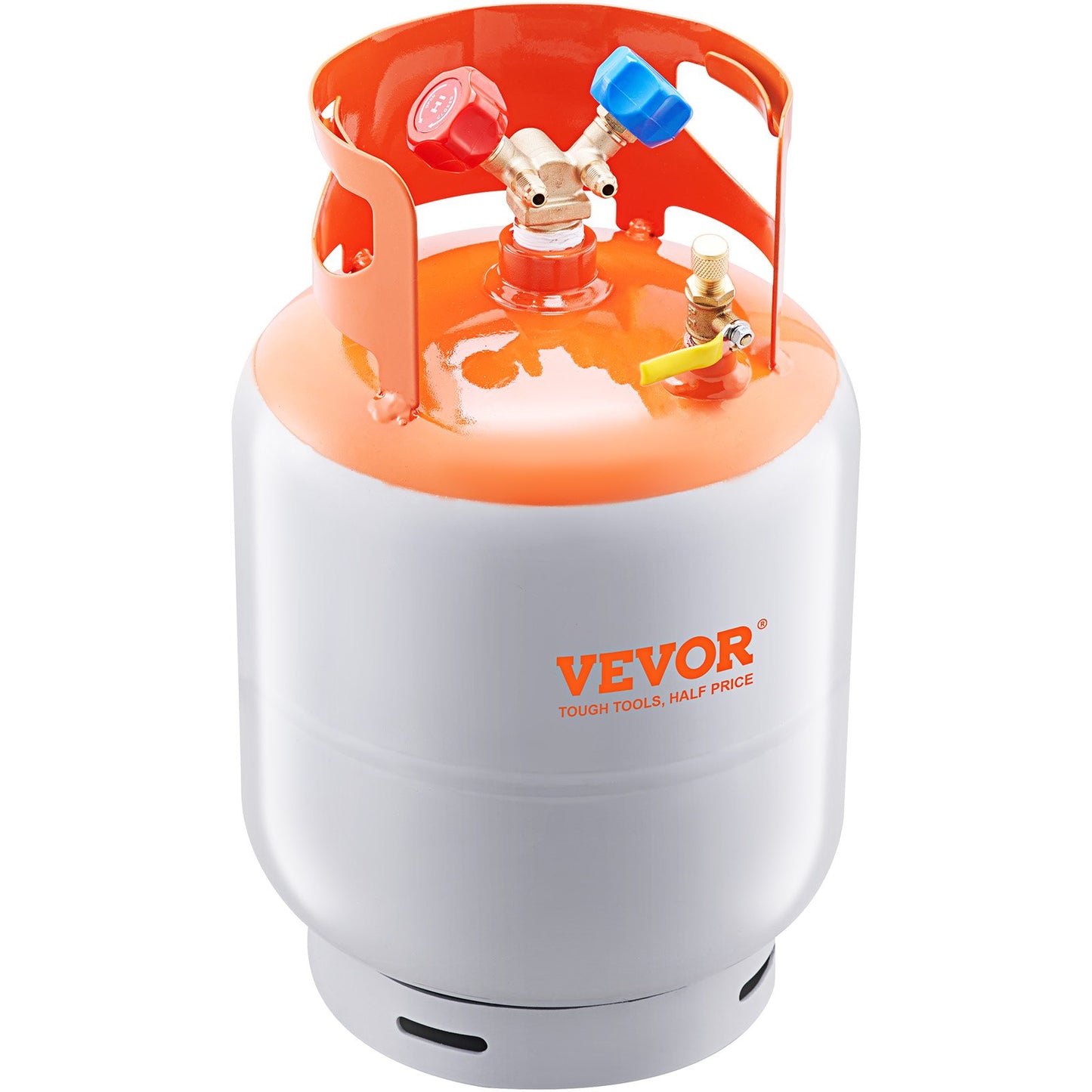 New(no box)VEVOR Refrigerant Recovery Tank, 30 LBS Capacity, 400 psi Portable Cylinder Tank with Y-Valve,-$55