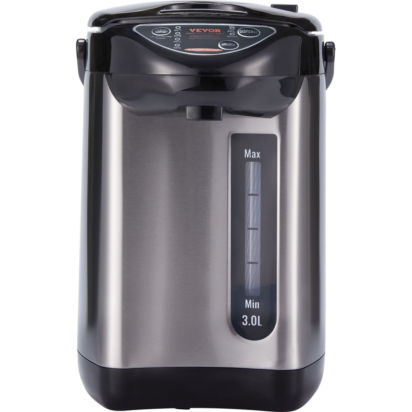VEVOR Hot Water Dispenser, Adjustable 4 Temperatures Water Boiler and Warmer, 304 Stainless,-$55