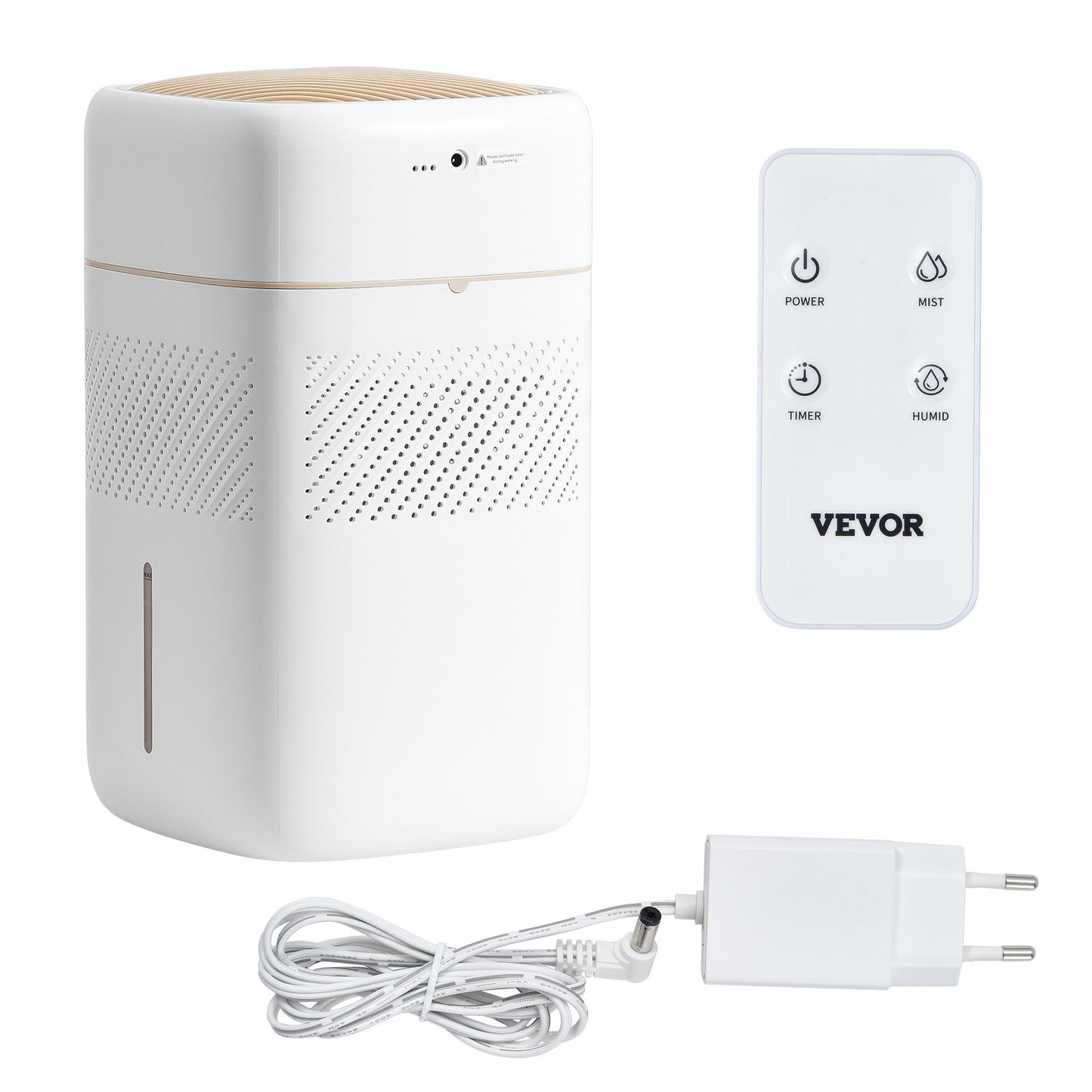 VEVOR Evaporative Humidifier for Whole House up to 215 sqft, 480 ml/h Smart Cool Moisture Humidifier,-$60