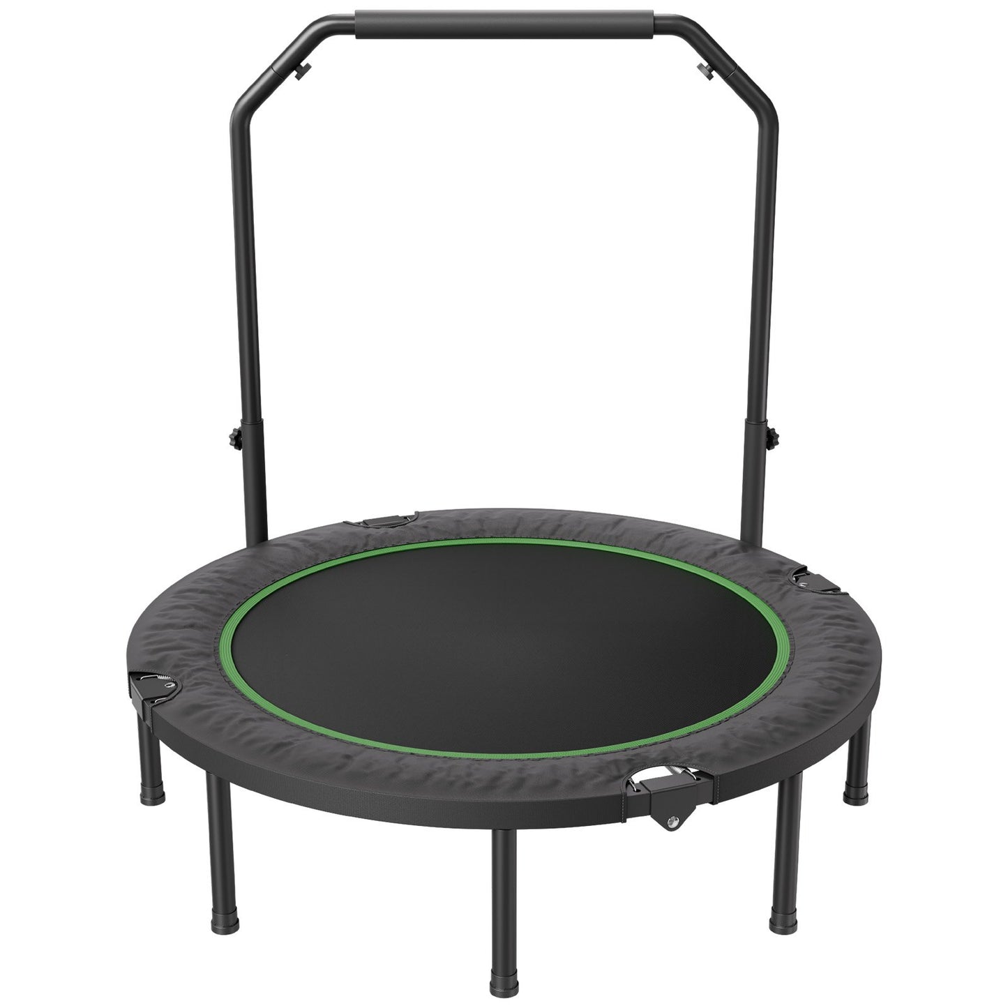 VEVOR Foldable Mini Trampoline, 52 Inch Fitness Rebounder, Max Load 450lbs Exercise Trampoline,-$70