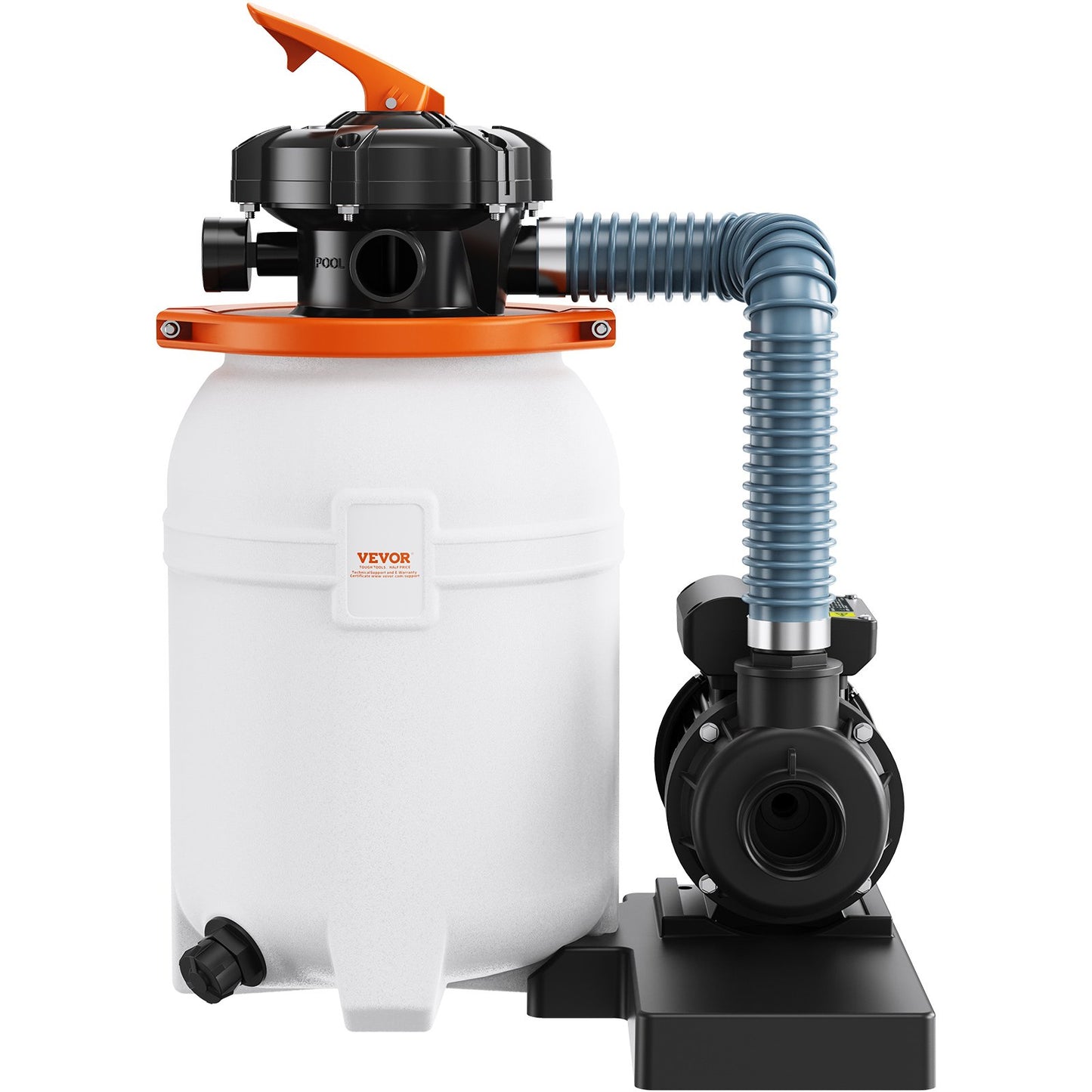 VEVOR Sand Filter Pump for Above Ground Pools, 10-inch, 1585 GPH, 0.33 HP Swimming Pool Pumps,-$100