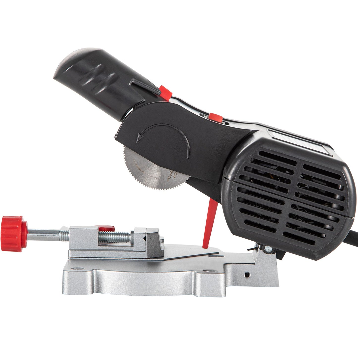 VEVOR Mini Miter Cut-off Chop Saw, Two 2-5/16\" Blade of Steel and Resin with 1/2inch Cutting Depth,-$40