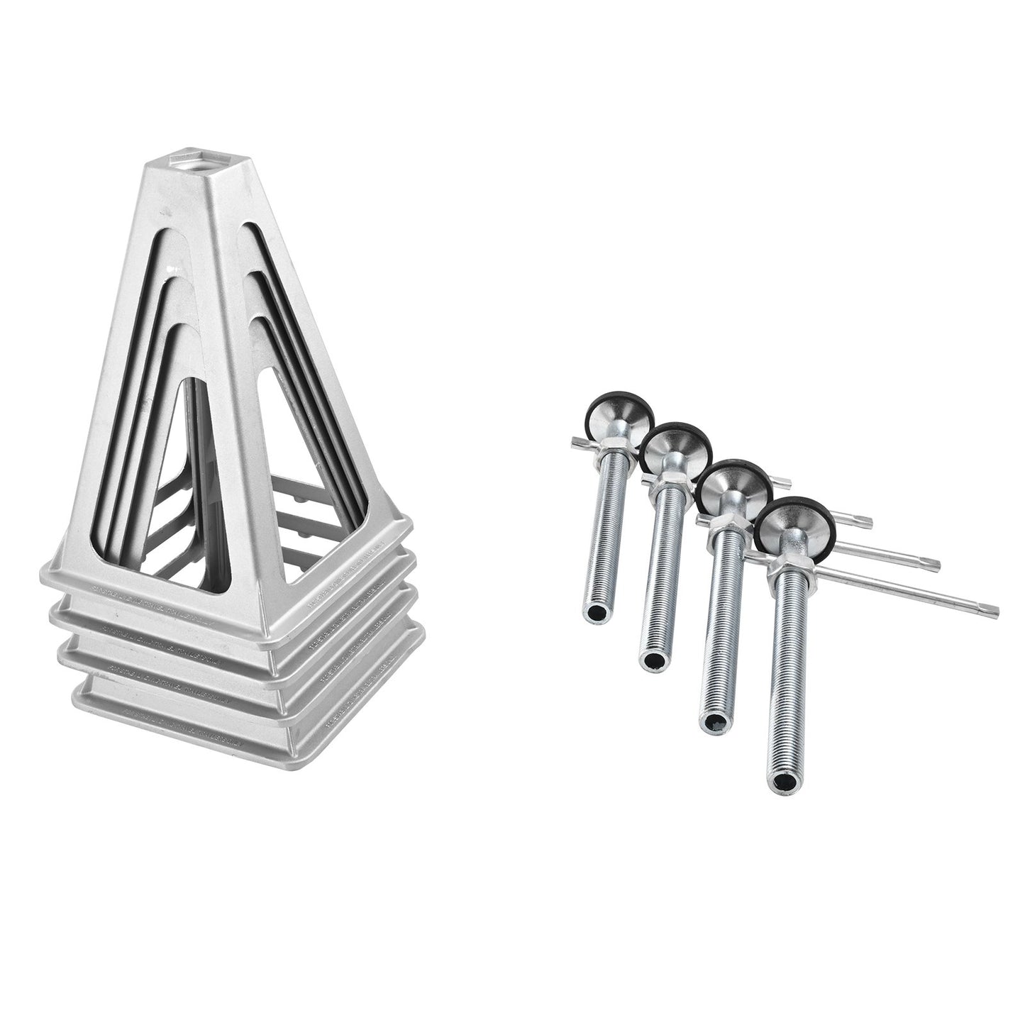 VEVOR RV Stabilizer Jacks, 4 Pack Aluminum RV Leveling Jacks for RV Travel Trailer Camper, -$30