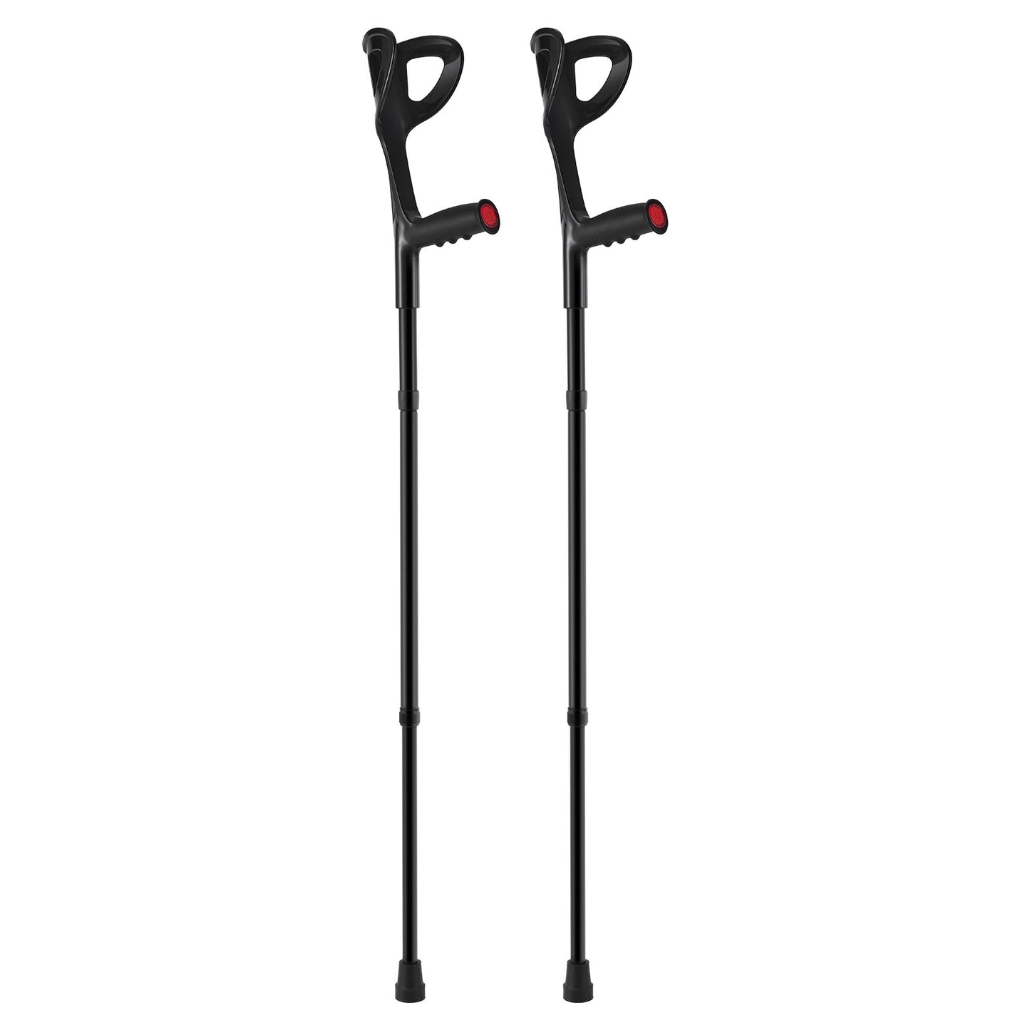 VEVOR Folding Forearm Crutches, 10-Level Height Adjustable Aluminum Walking Crutches, -$25