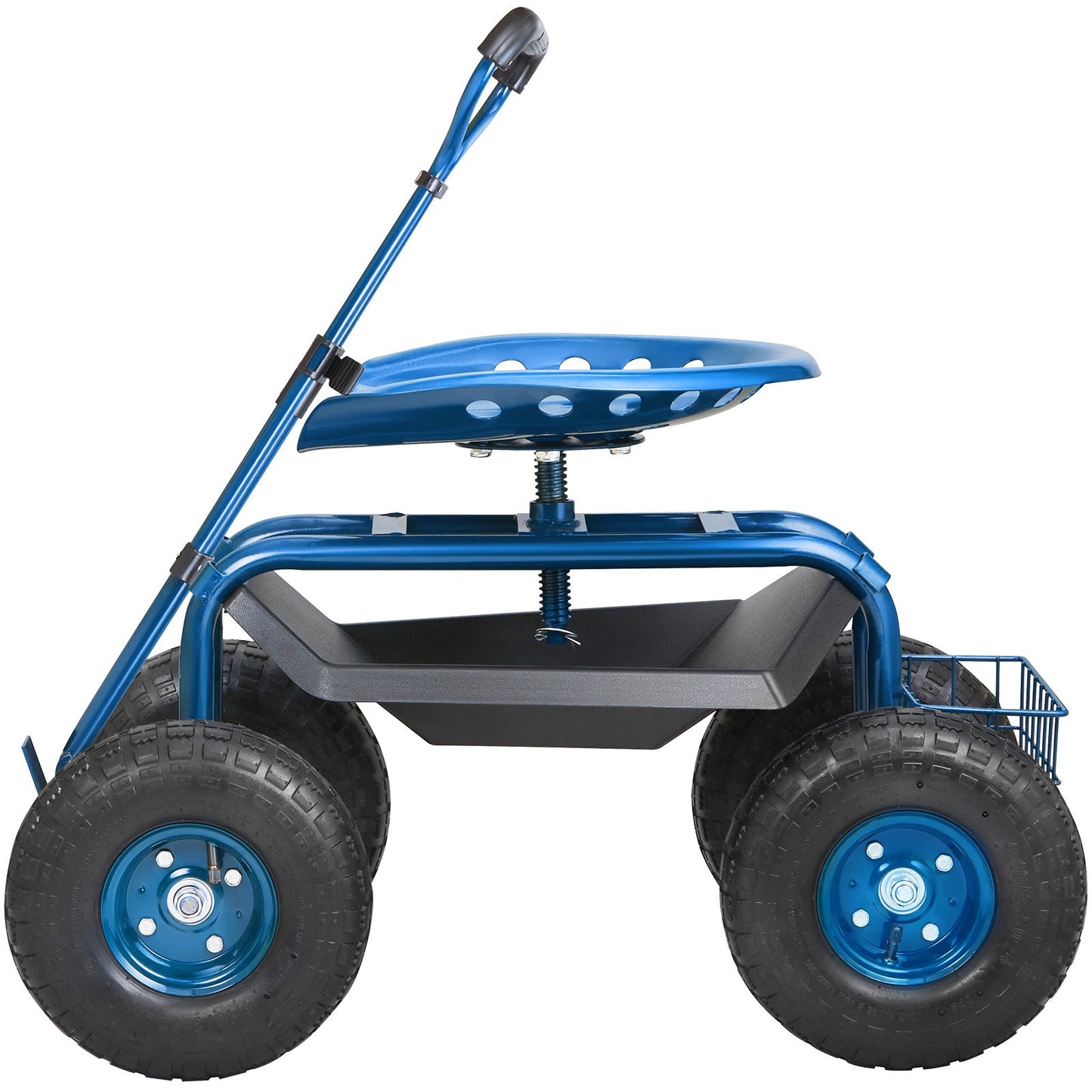 VEVOR Garden Cart Rolling Workseat with Wheels, Gardening Stool for Planting, 360 Degree Swivel Seat,-$70
