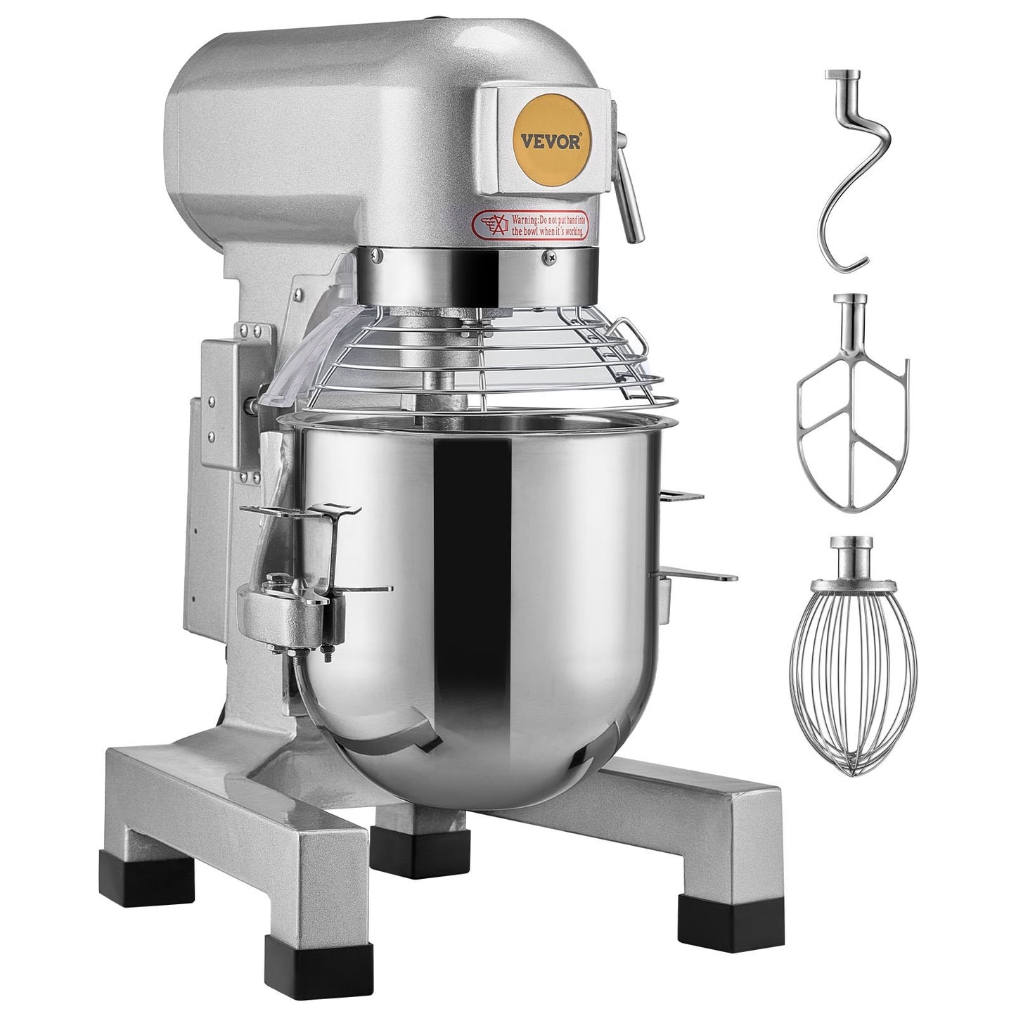VEVOR Commercial Food Mixer, 14L Commercial Stand Mixer with 3 Adjustable Speeds, 550W,-$550