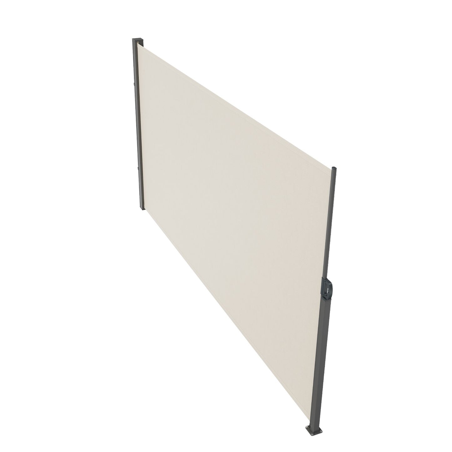 VEVOR Retractable Side Awning, 71''x 138'' Outdoor Privacy Screen, 180g Polyester,-$70