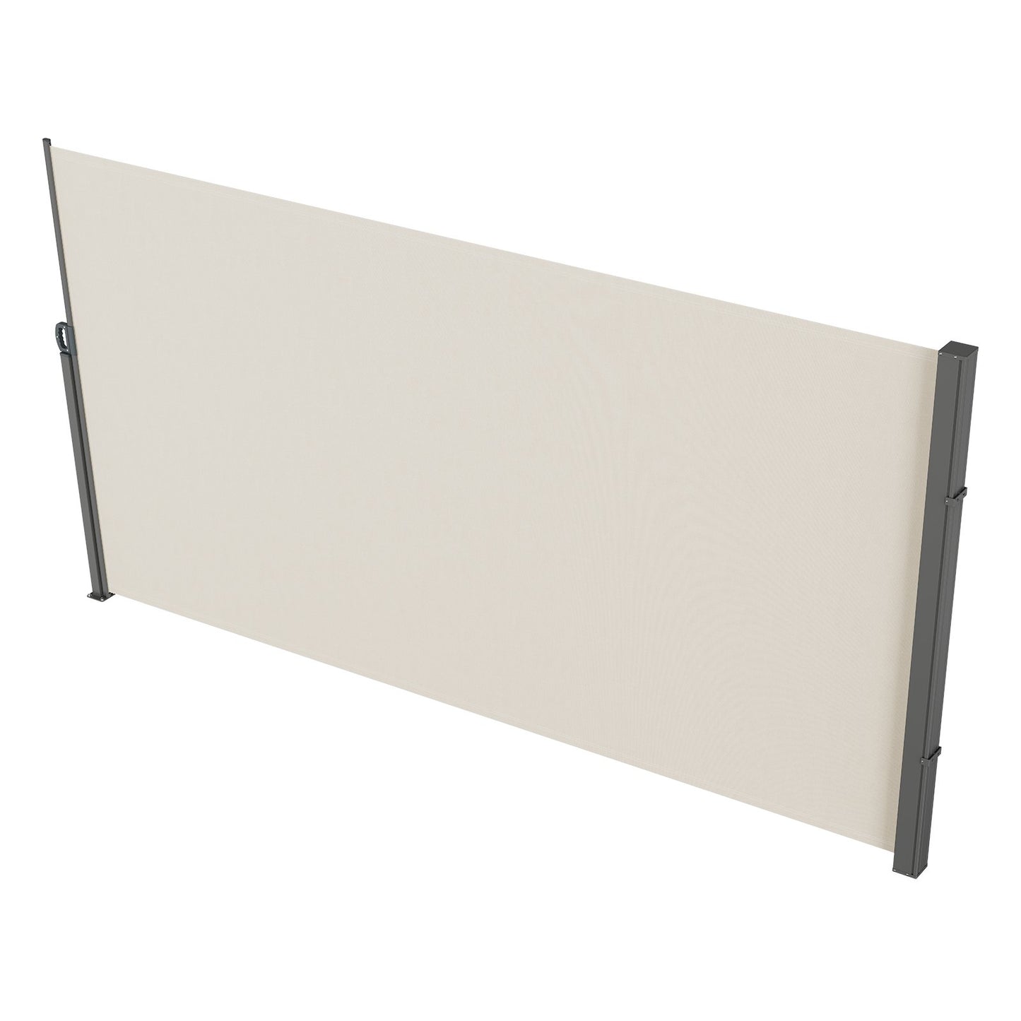VEVOR Retractable Side Awning, 71''x 138'' Outdoor Privacy Screen, 180g Polyester,-$70