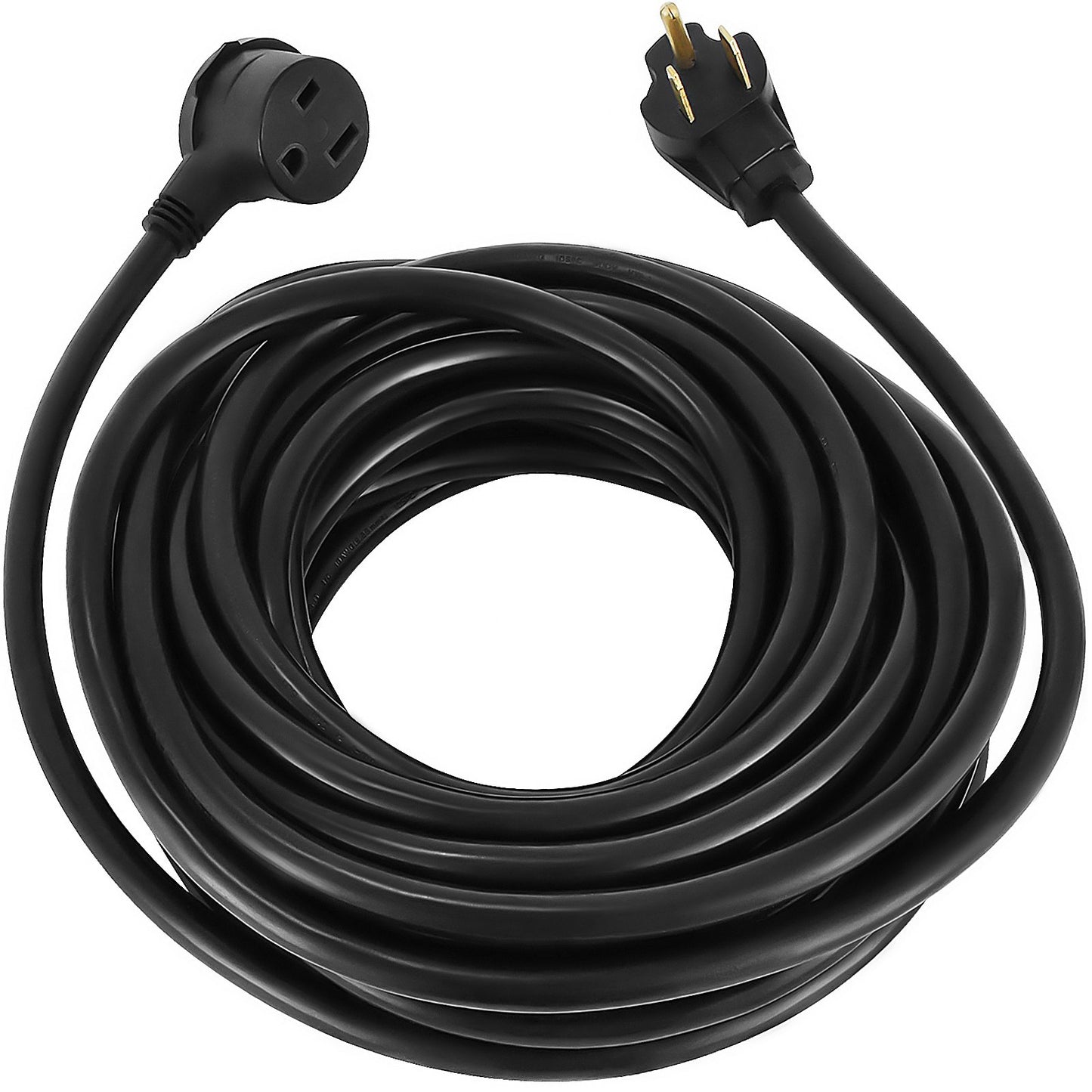 VEVOR Welder Extension Cord, 30 Amp 50 ft, NEMA 6-50P, 10/3 AWG, 250V, 7500W Heavy Duty Welder Cable