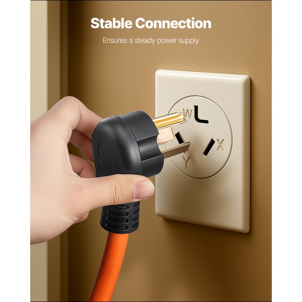 VEVOR 10 ft Dryer Extension Cord, 3-Prong NEMA 10-30P to 10-30R Dryer Cord, 125V/250V STW,-$40