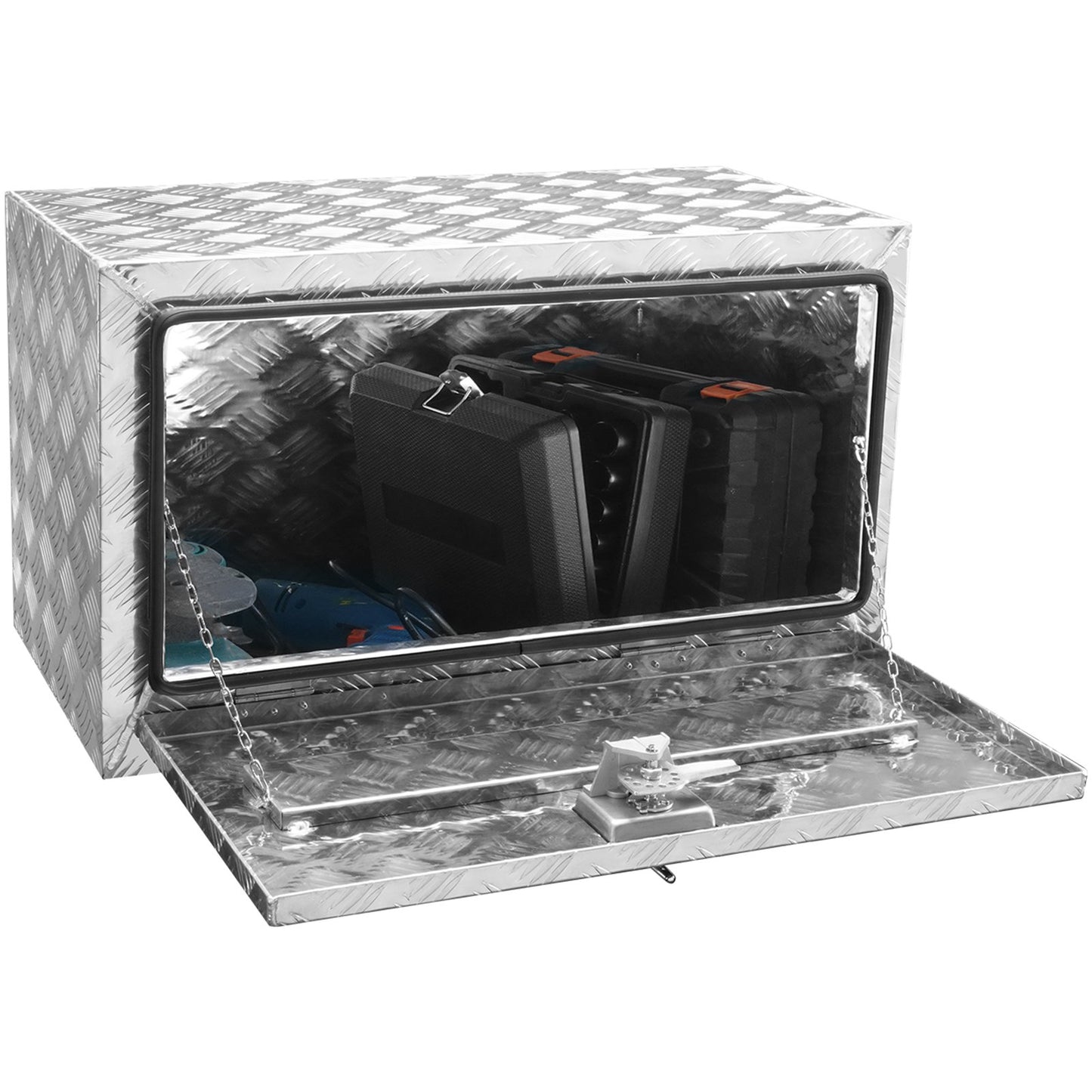 VEVOR Underbody Truck Box, 30"×14"×16" Pickup Storage Box, Heavy Duty Aluminum,-$120