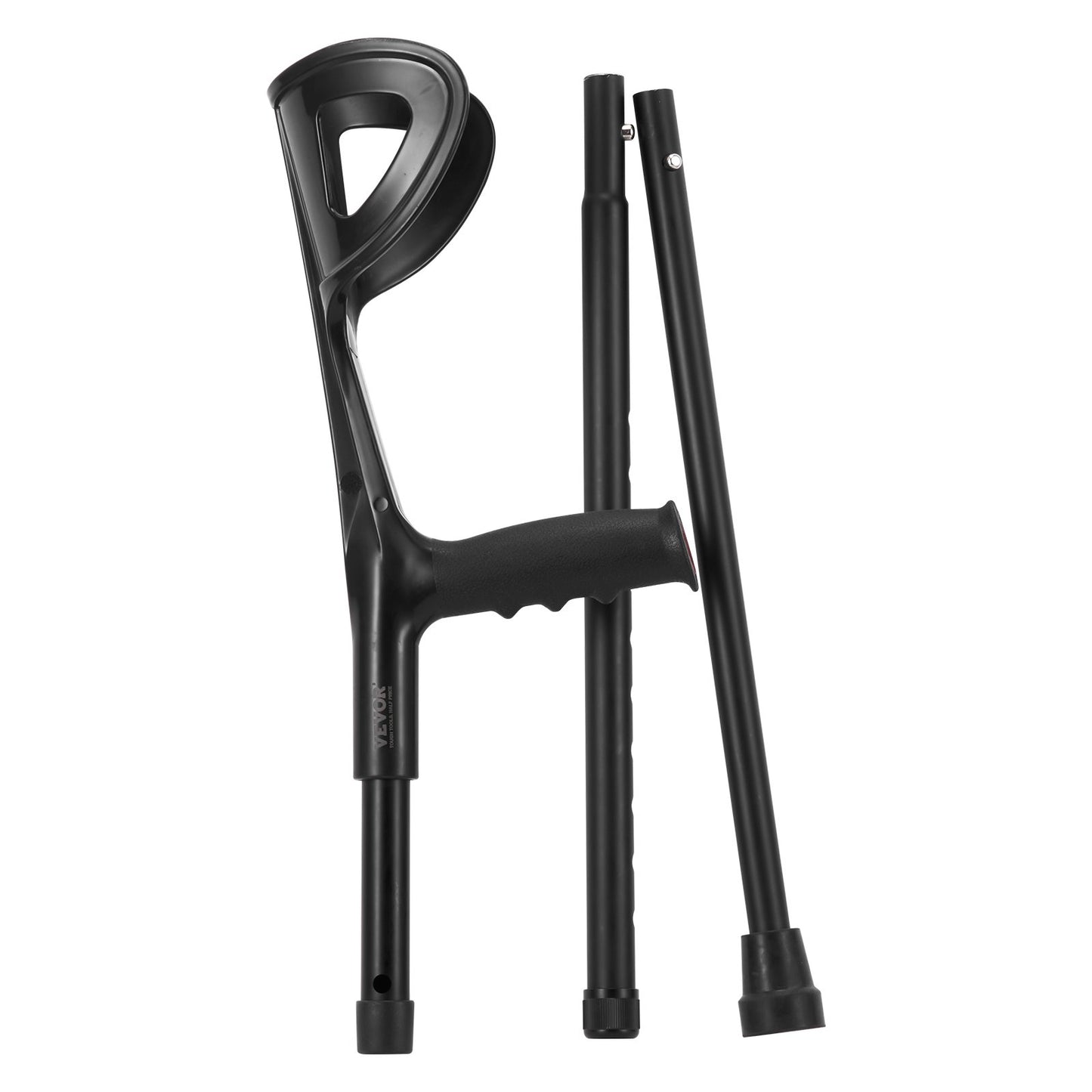 VEVOR Folding Forearm Crutches, 10-Level Height Adjustable Aluminum Walking Crutches, -$25