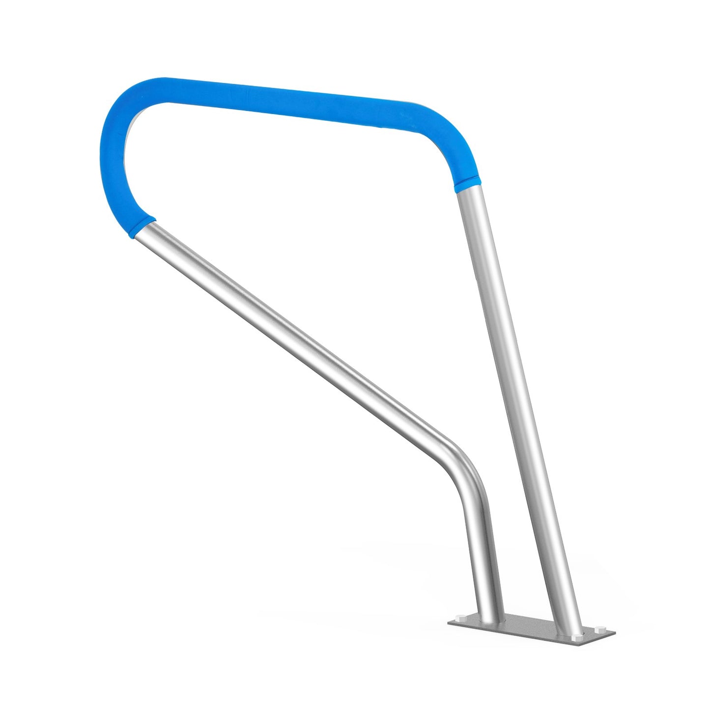 VEVOR Pool Handrail, 39 x 32 inch Pool Railing, Stainless Steel with Base Plate for Indoor/Outdoor,-$80