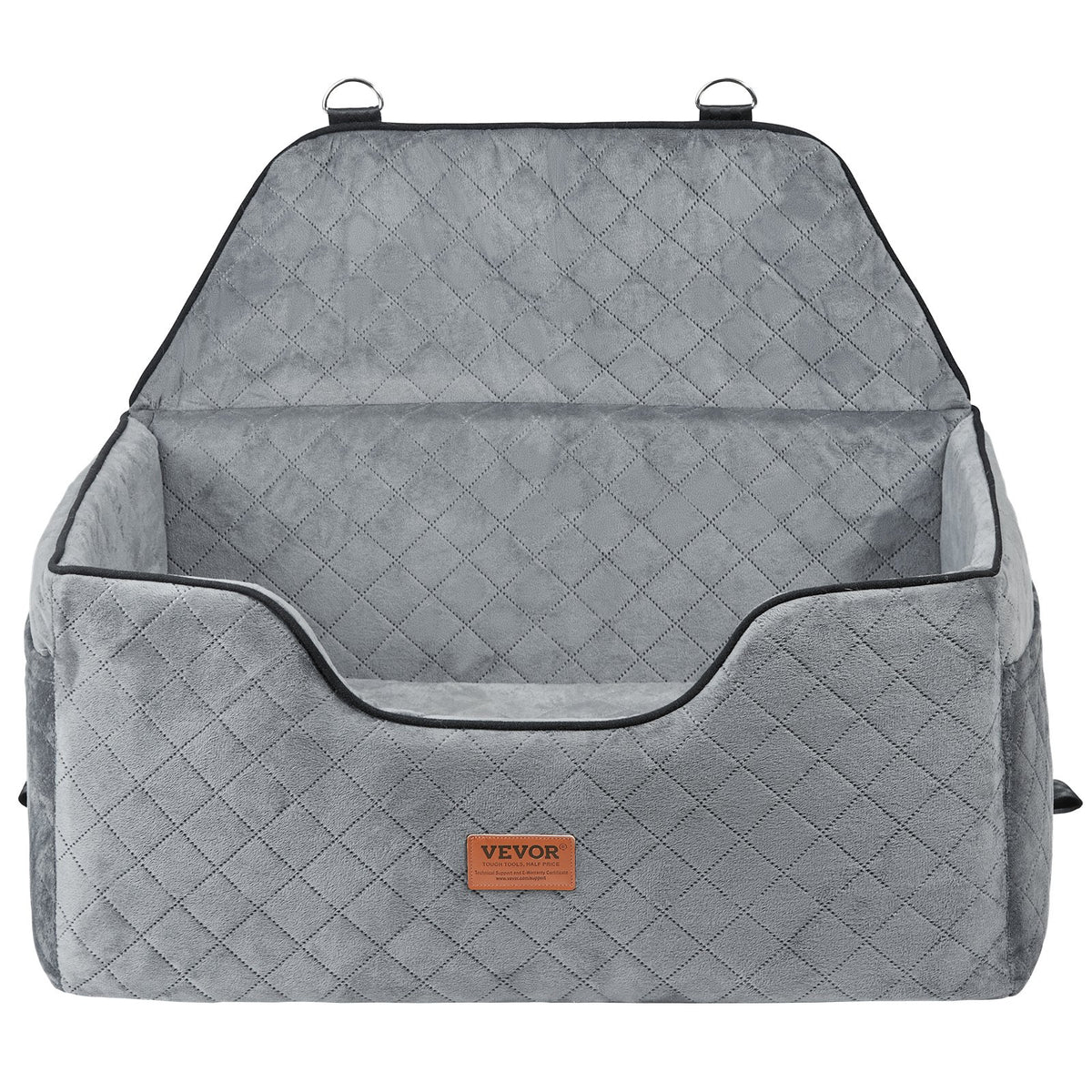 VEVOR Dog Car Seat,Dog Booster Seat for Car with A Storage Pocket,Filling or Medium & Large up to 55 lbs $45