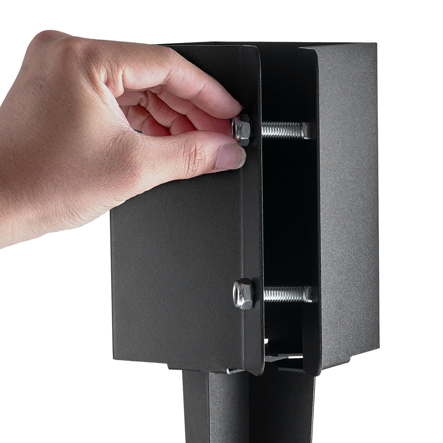 VEVOR Fence Post Anchor Ground Spike, 6 Pack 24 x 4 x 4 In Outer Diameter (Inner3.5 x3.5 In)-$55