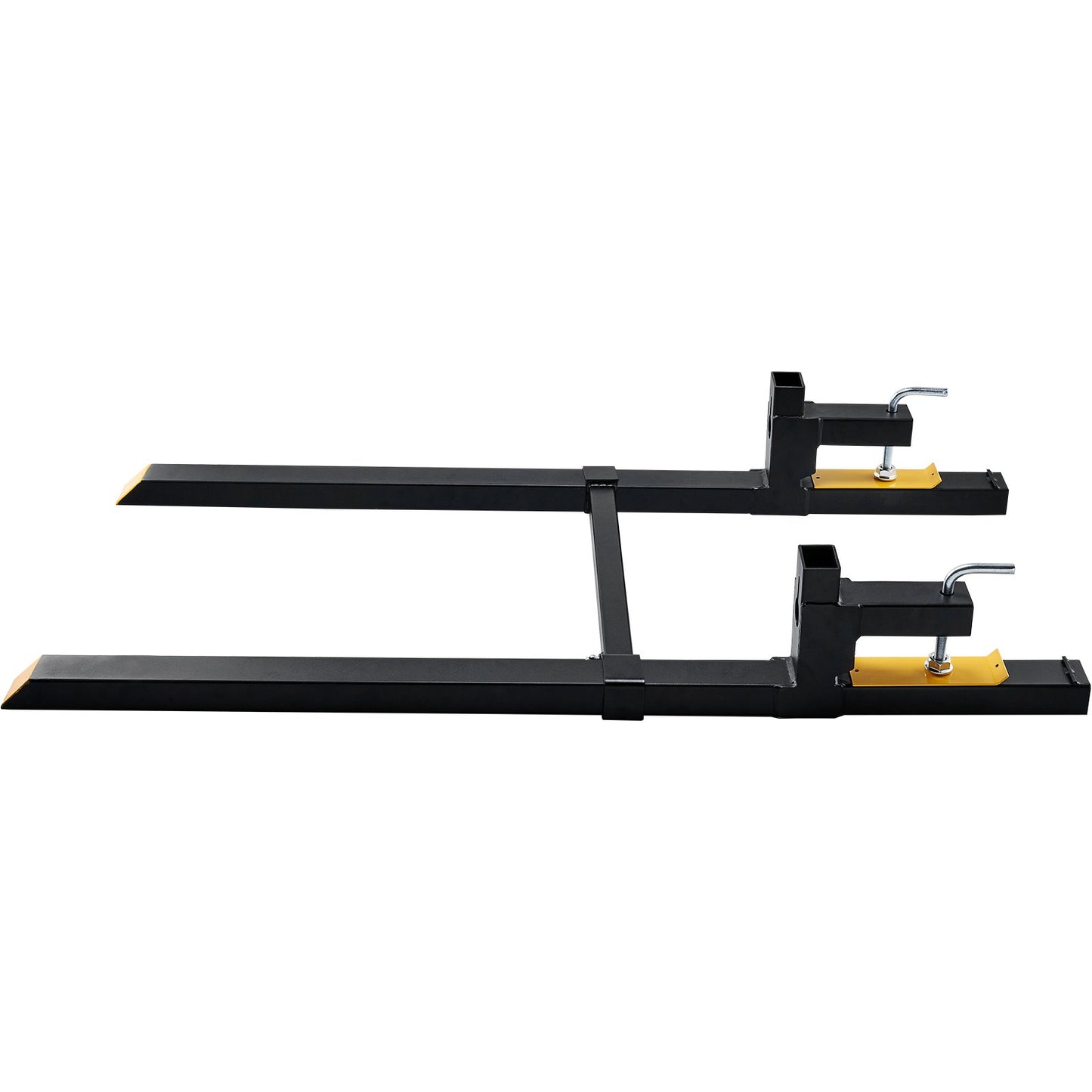 VEVOR Pallet Forks, 2000 lbs Tractor Bucket Forks, 60" Total Length Clamp on Pallet Forks,-$90