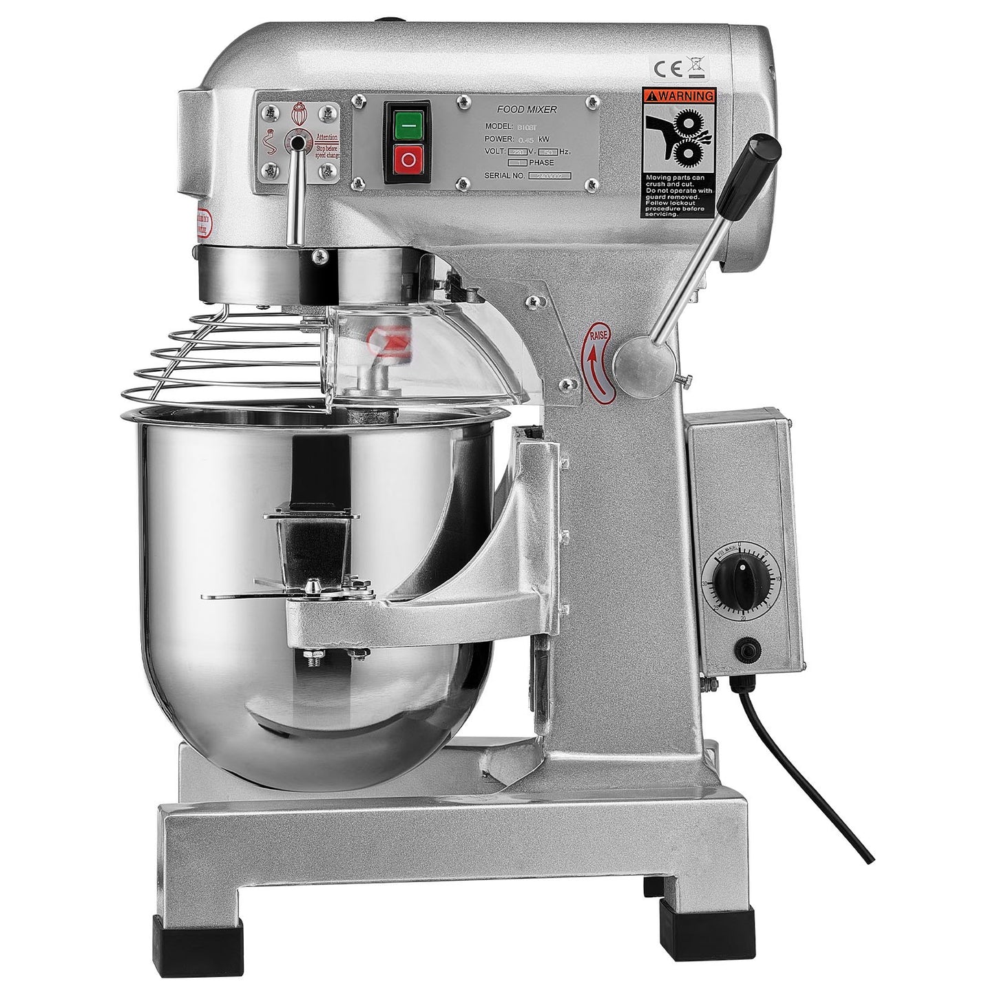 VEVOR Commercial Food Mixer, 14L Commercial Stand Mixer with 3 Adjustable Speeds, 550W,-$550