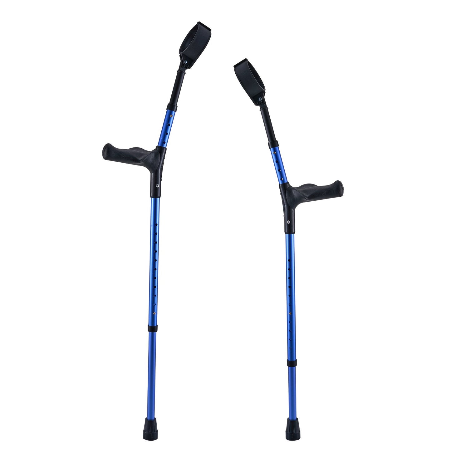 VEVOR Forearm Crutches for Adults, 11-Level Height Adjustable Walking Crutches with 4-Level Upper Cuff,-$30