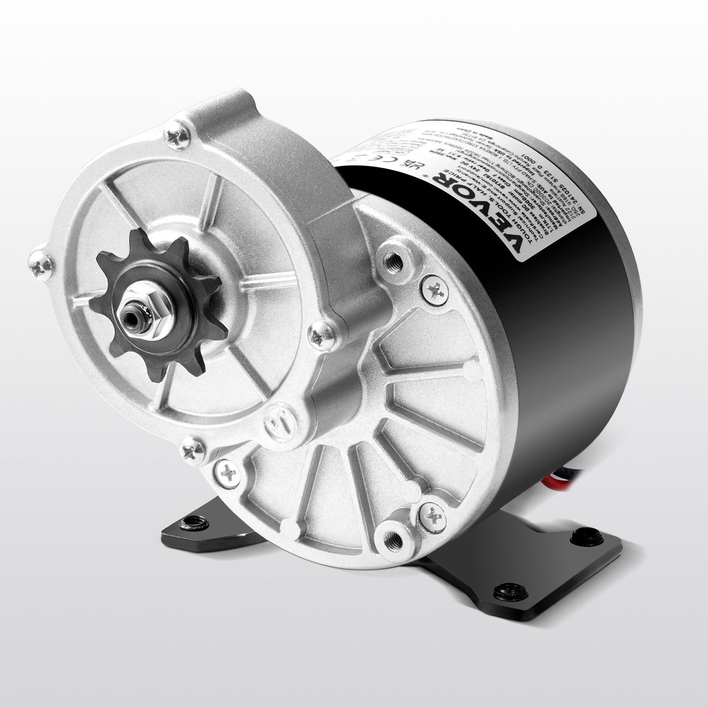 VEVOR 350W Electric Powerful DC Motor, 24V 3000rpm Go Kart Electric Brushed Motor,-$40