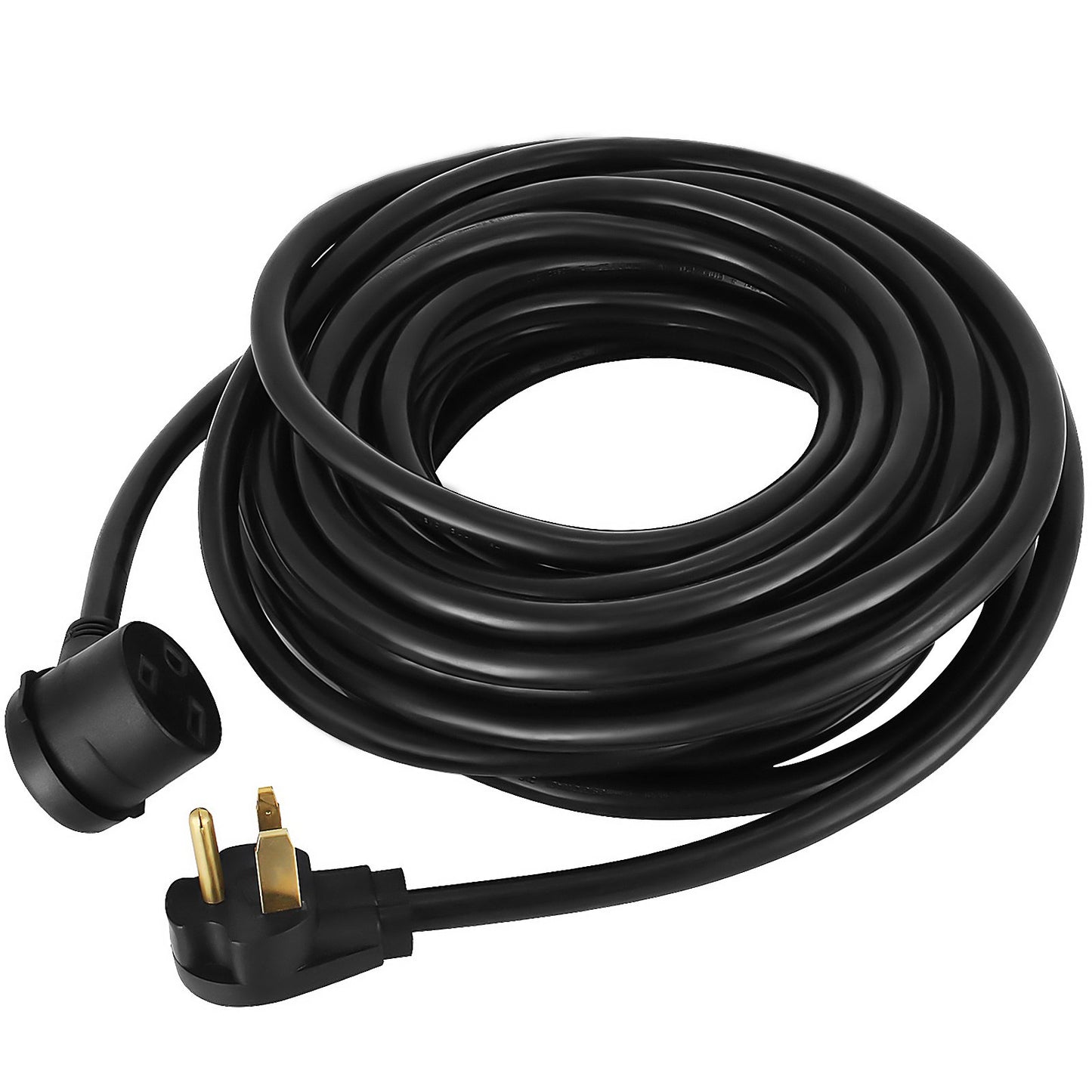 VEVOR Welder Extension Cord, 30 Amp 50 ft, NEMA 6-50P, 10/3 AWG, 250V, 7500W Heavy Duty Welder Cable