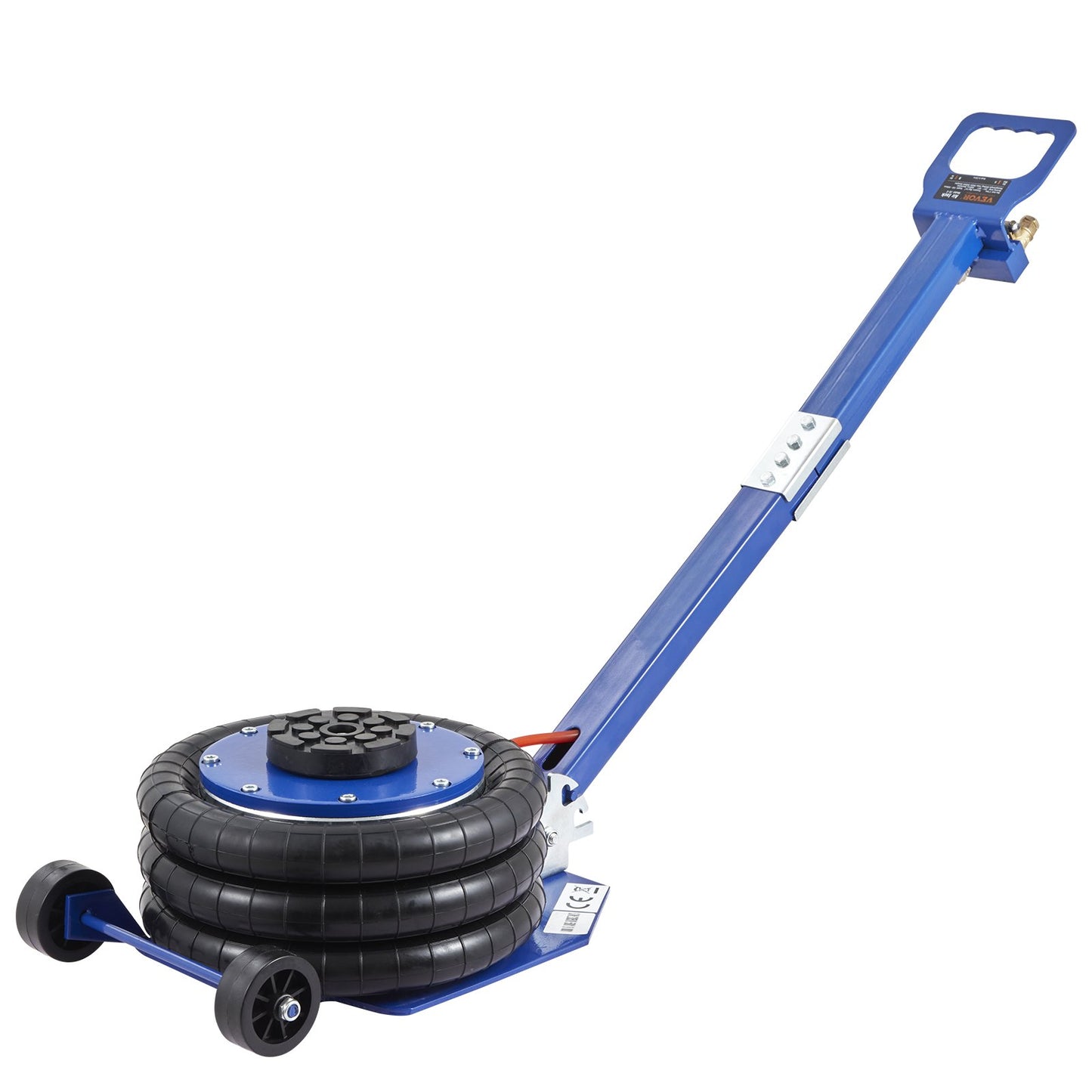 VEVOR Air Jack, 3 Ton/6600 lbs Triple Bag Air Jack, Airbag Jack with Six Steel Pipes, Lift up to 17.7",-$85