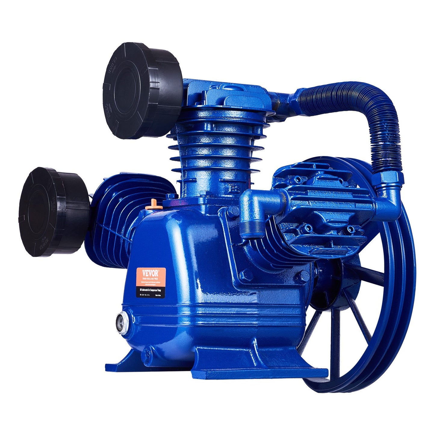 VEVOR Air Compressor Pump Head, 10HP 17.5CFM @ 90PSI, 3-Cylinder Oil Lubricated Air,-$185