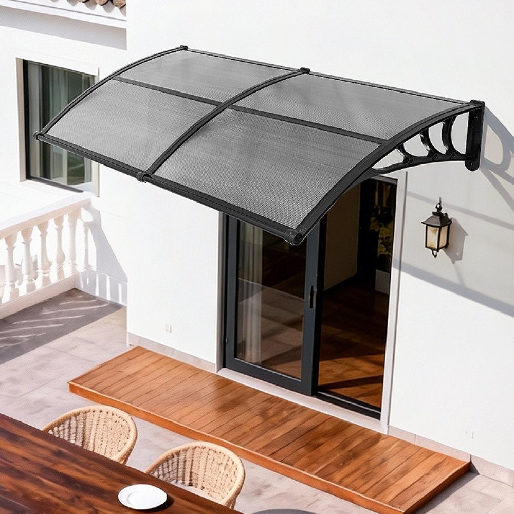 VEVOR Awnings for Door Entrance, 38 x 78 in, Exterior Front Door Window Awnings with Drainage,-$60