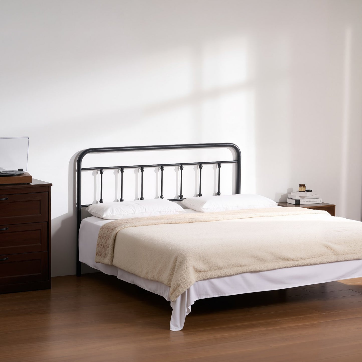 VEVOR Metal Headboard, Queen Size Headboard with Adjustable Height, Metal Headboard for Queen Size Bed,-$70