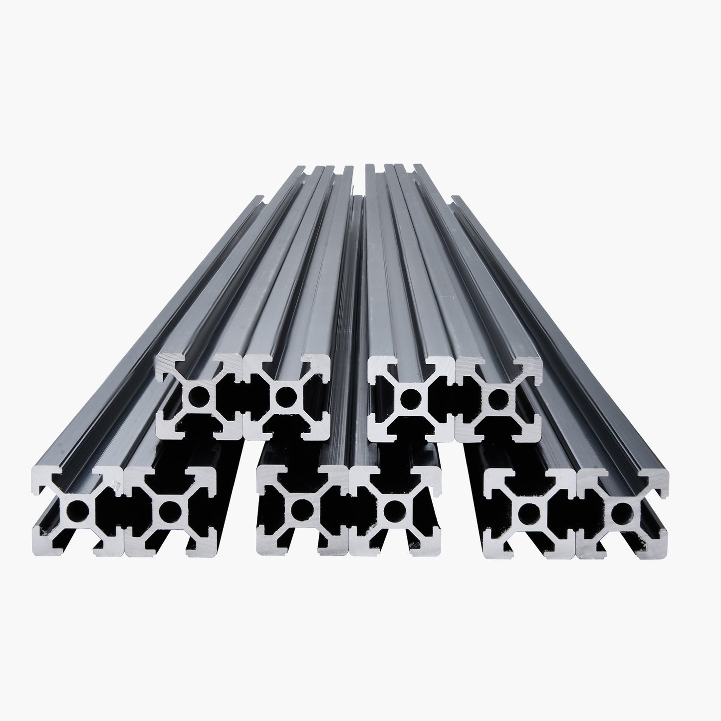 VEVOR 10PCS 39.4in (1000mm) T Slot 2020 Aluminum Extrusion Profile, European Standard,-$50