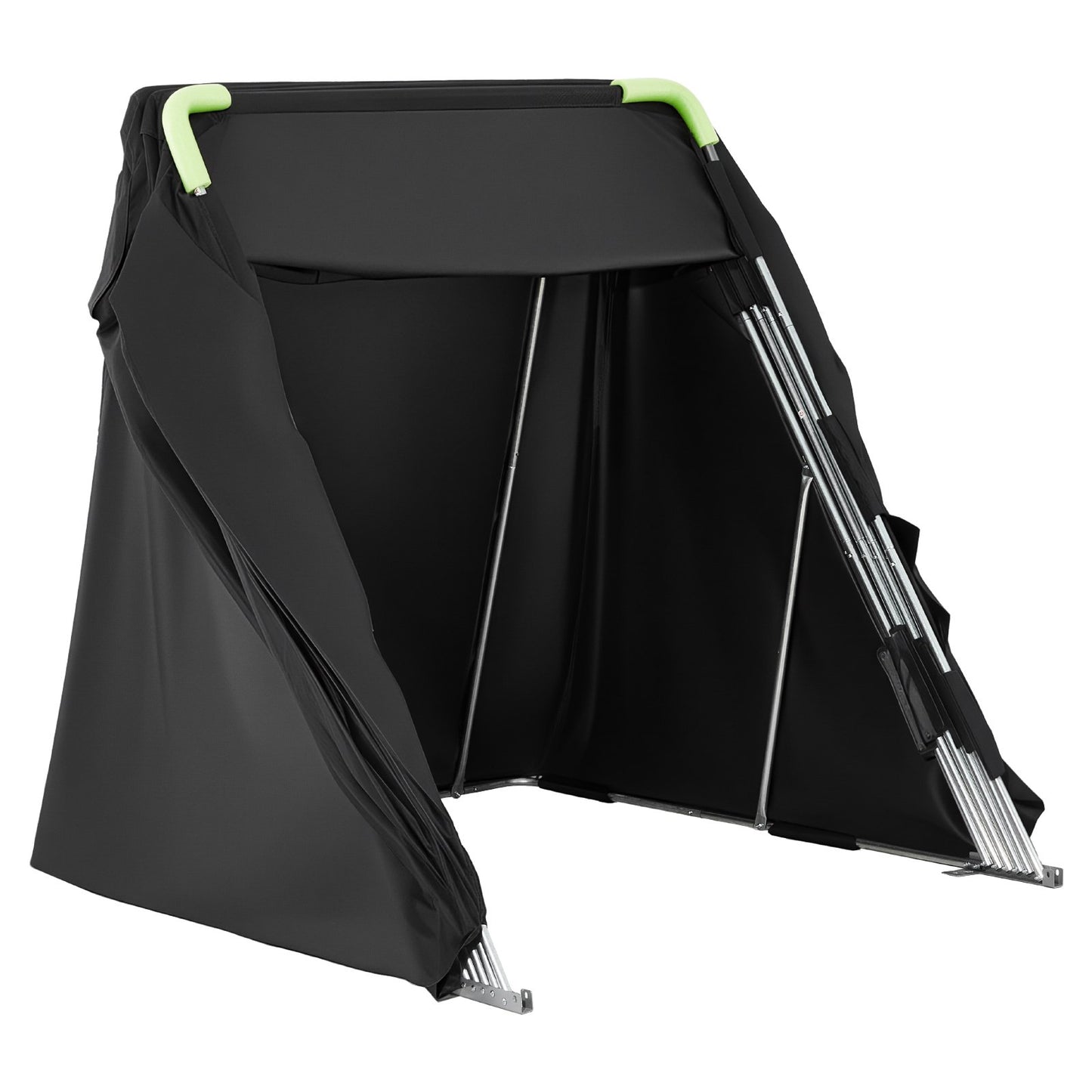 VEVOR Motorcycle Storage Shelter with Security Lock, 600D Oxford Flip-Up Garage Tent,-$105