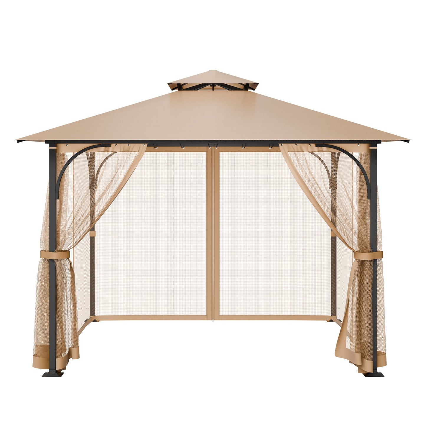 VEVOR Gazebo Netting Replacement, Fit Most 10 x 10 x 7 FT Gazebo Curtain,(Netting Only),-$40